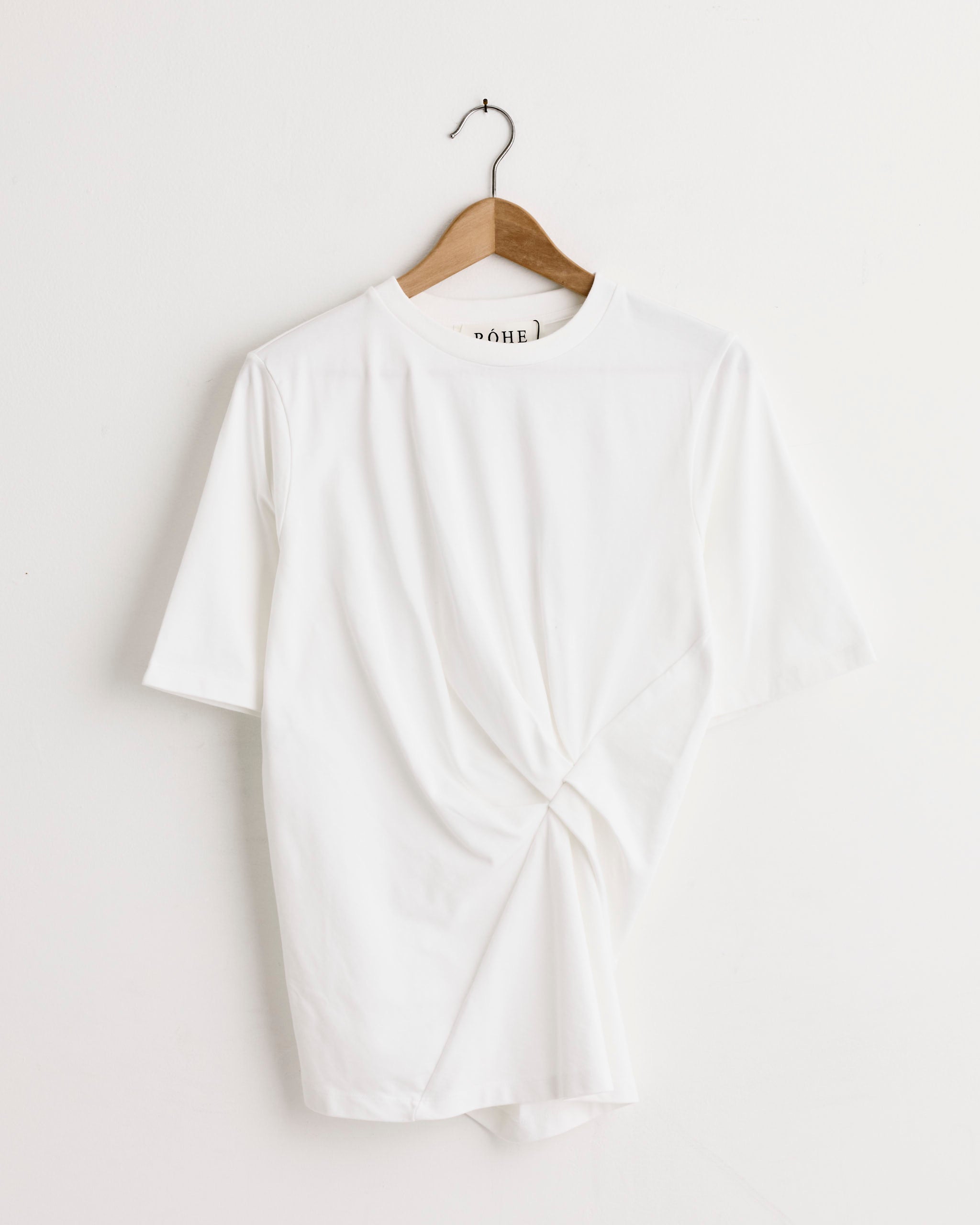 Róhe Reinvented T-Shirt Optic White - Optic White / 36 (277145)