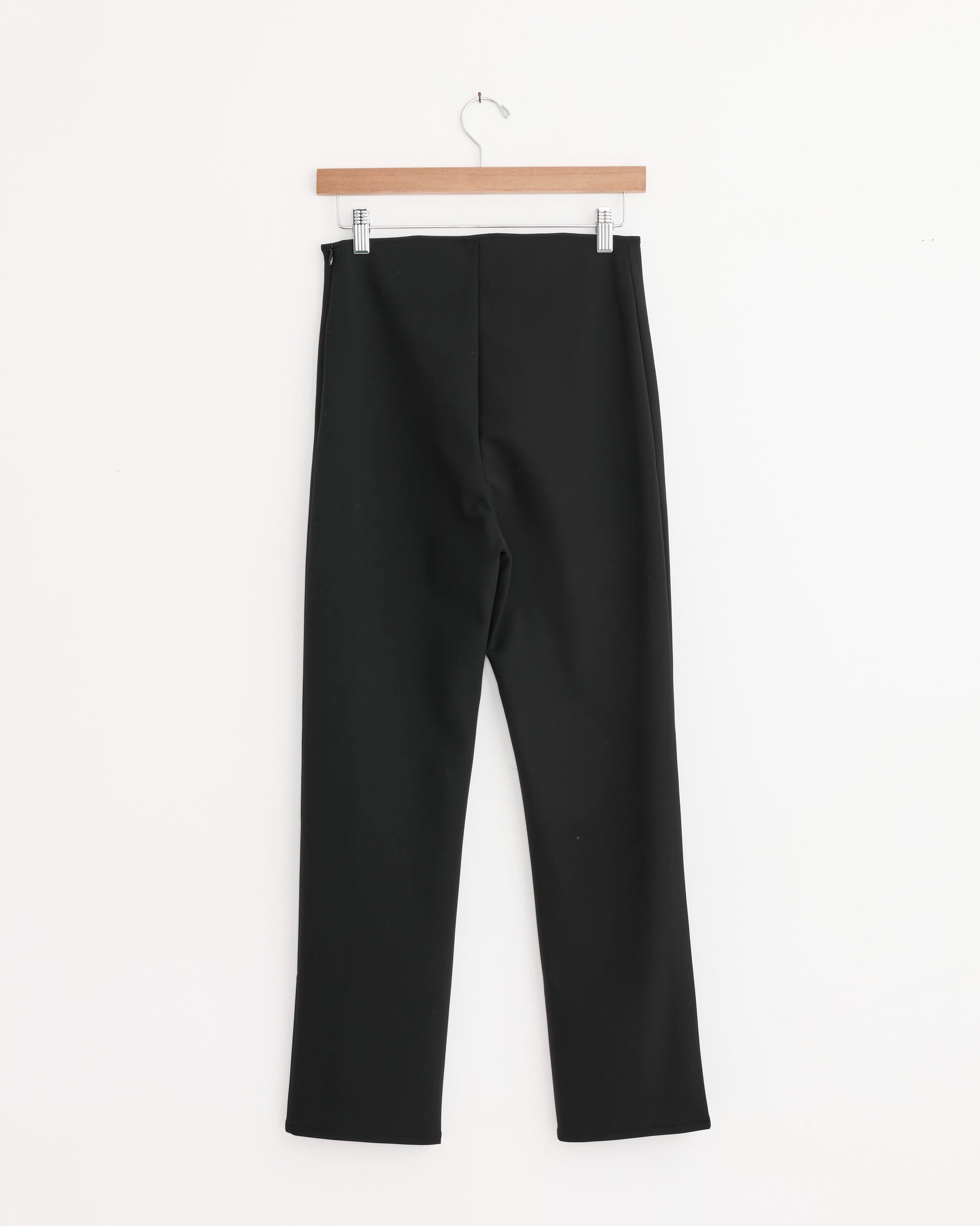 Róhe Cigarette Scuba Trouser Black - Black / 36 (277149)