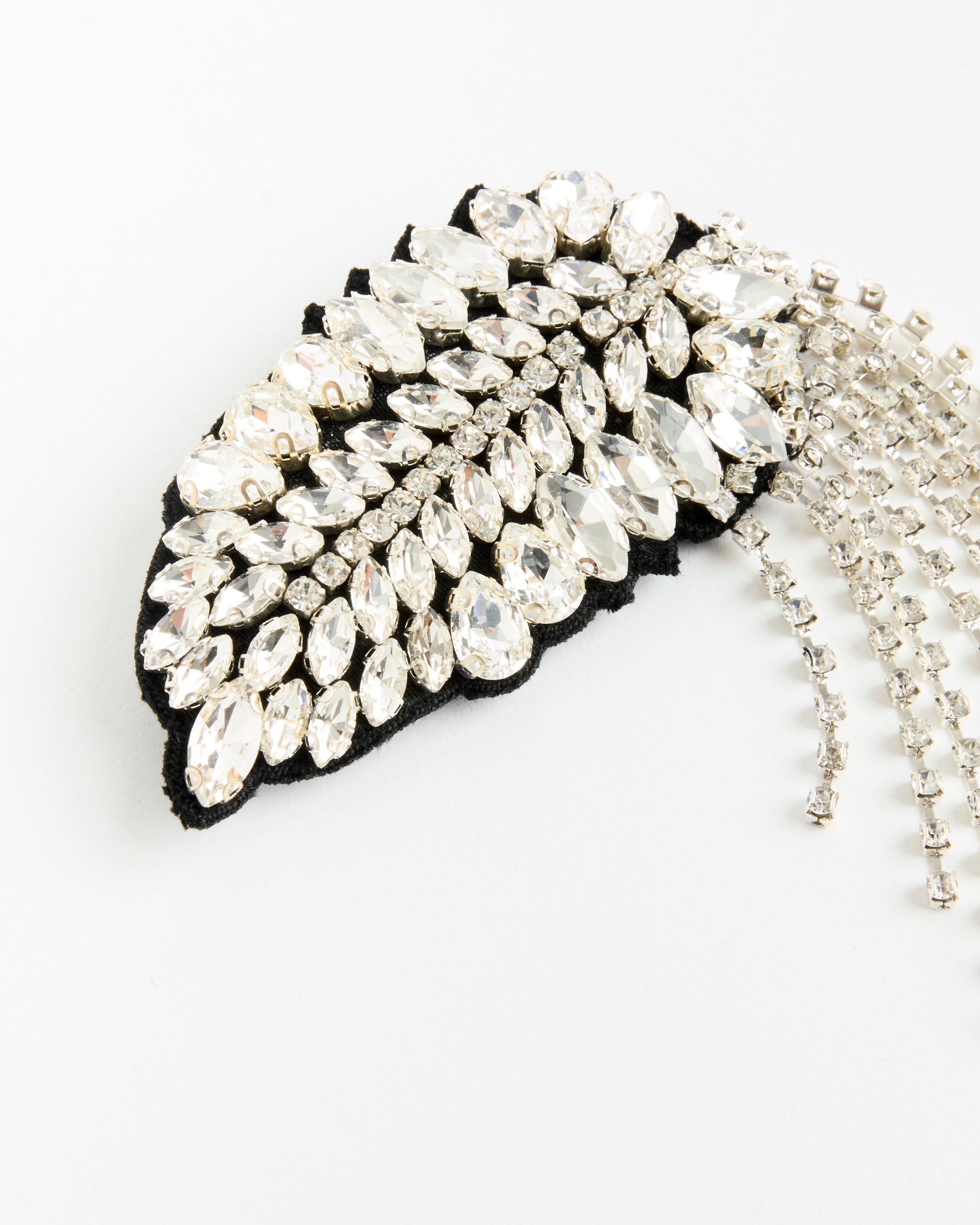 Rachel Comey Dripping Fern Brooch (Left) - Black Multi - OS - Default Title (277171)