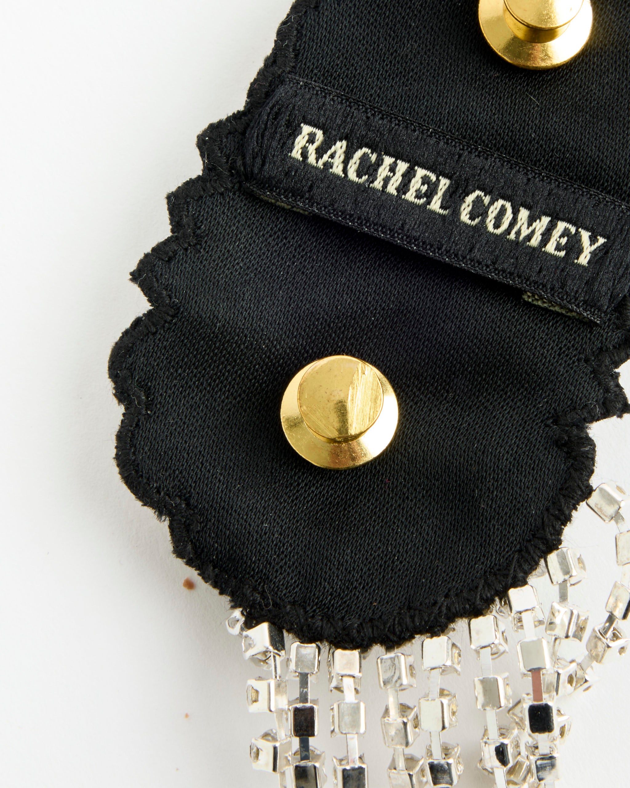 Rachel Comey Dripping Fern Brooch (Left) - Black Multi - OS - Default Title (277171)