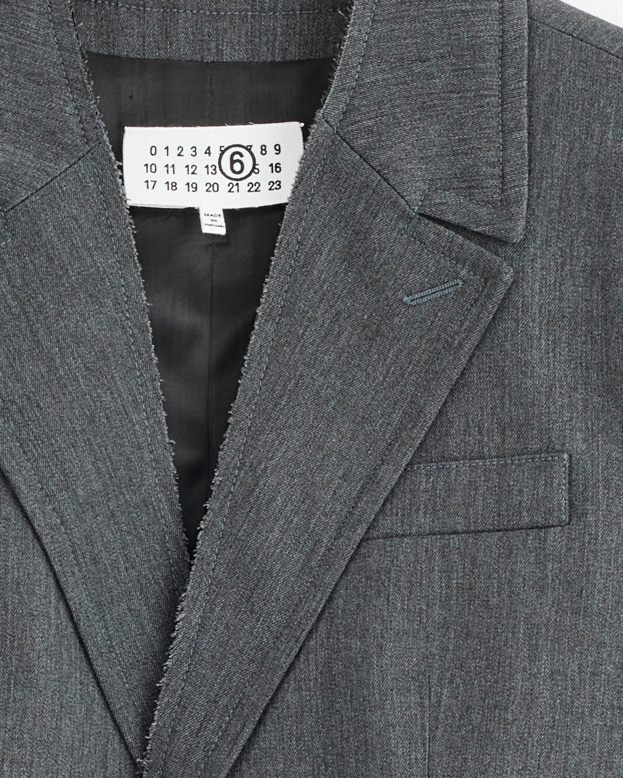 MM6 S52BN0146 Jacket Dark Grey - Dark Grey / IT42 (277230)