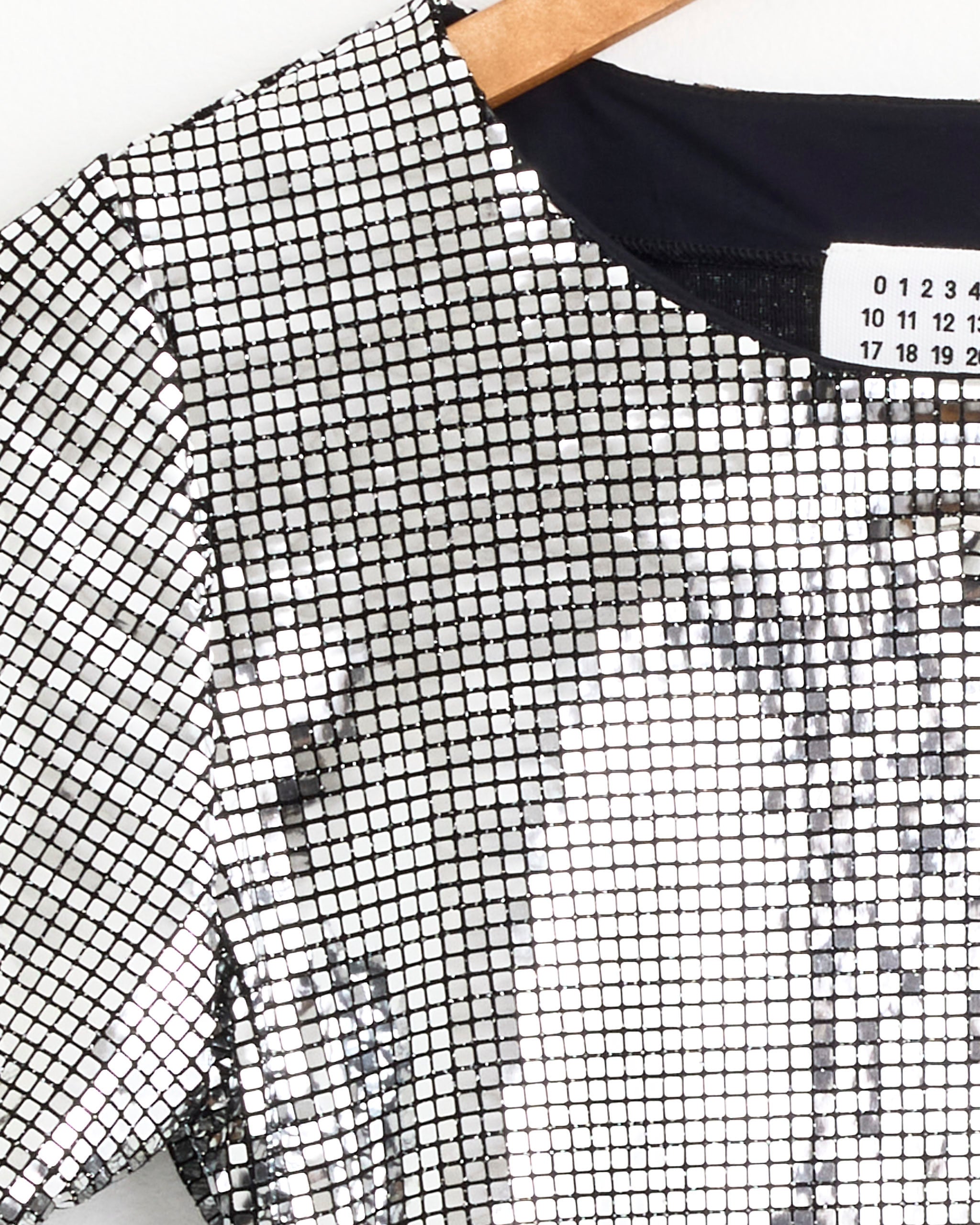 MM6 S52NH0041 L/S Top Silver - Silver / S (277248)