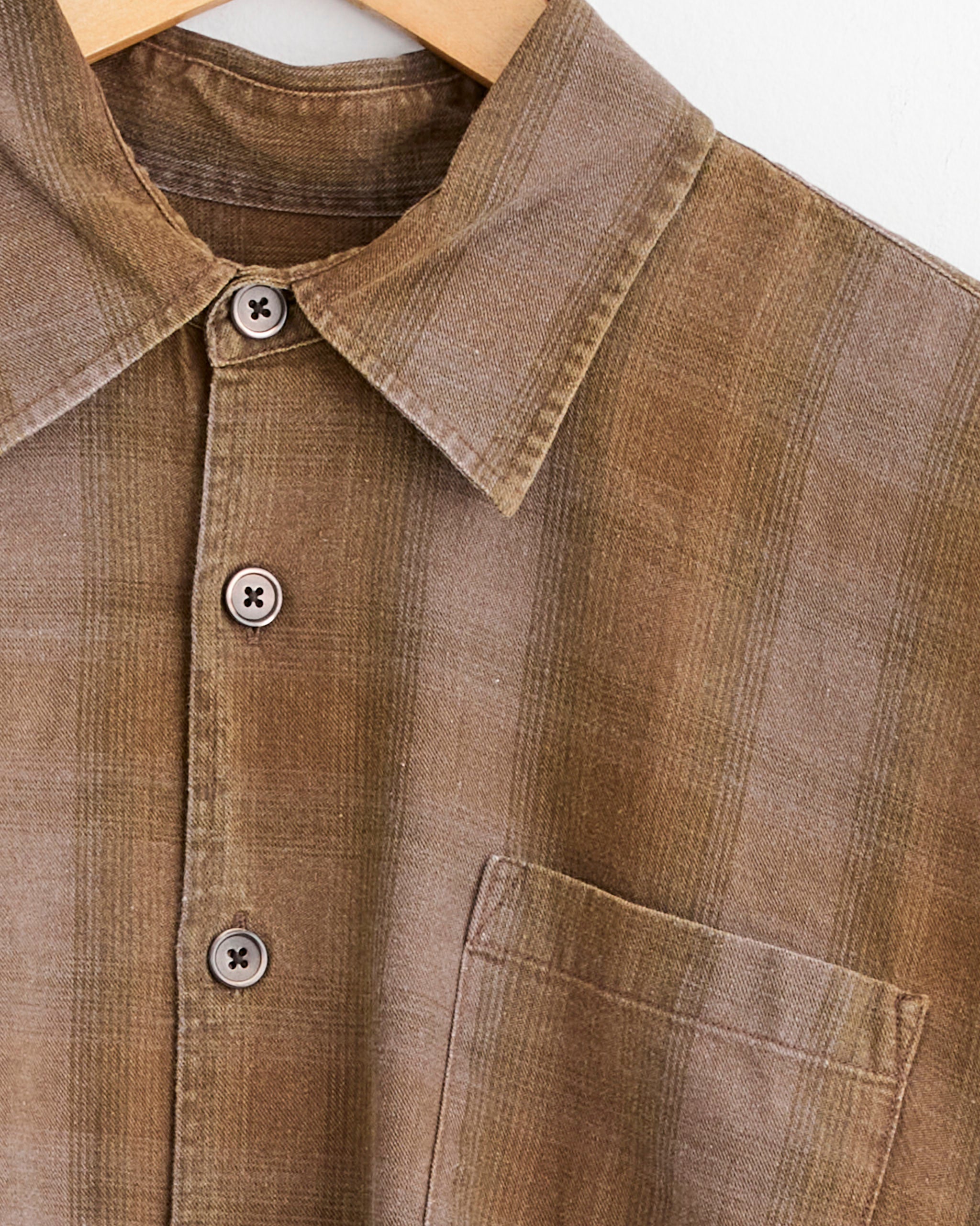 Borrowed Shirt in Dakota Flannel Check