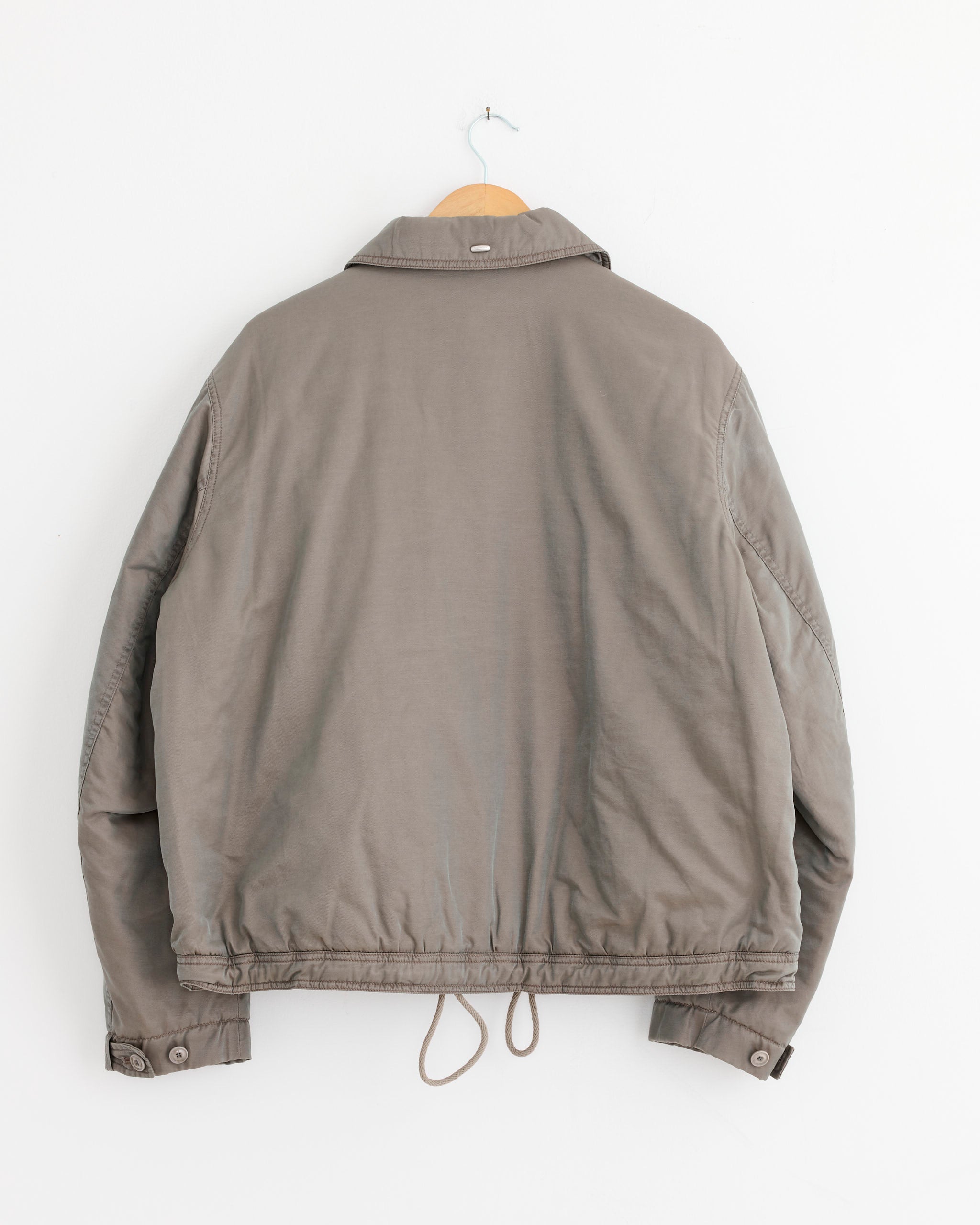 Auto Jacket in Taupe Smoke