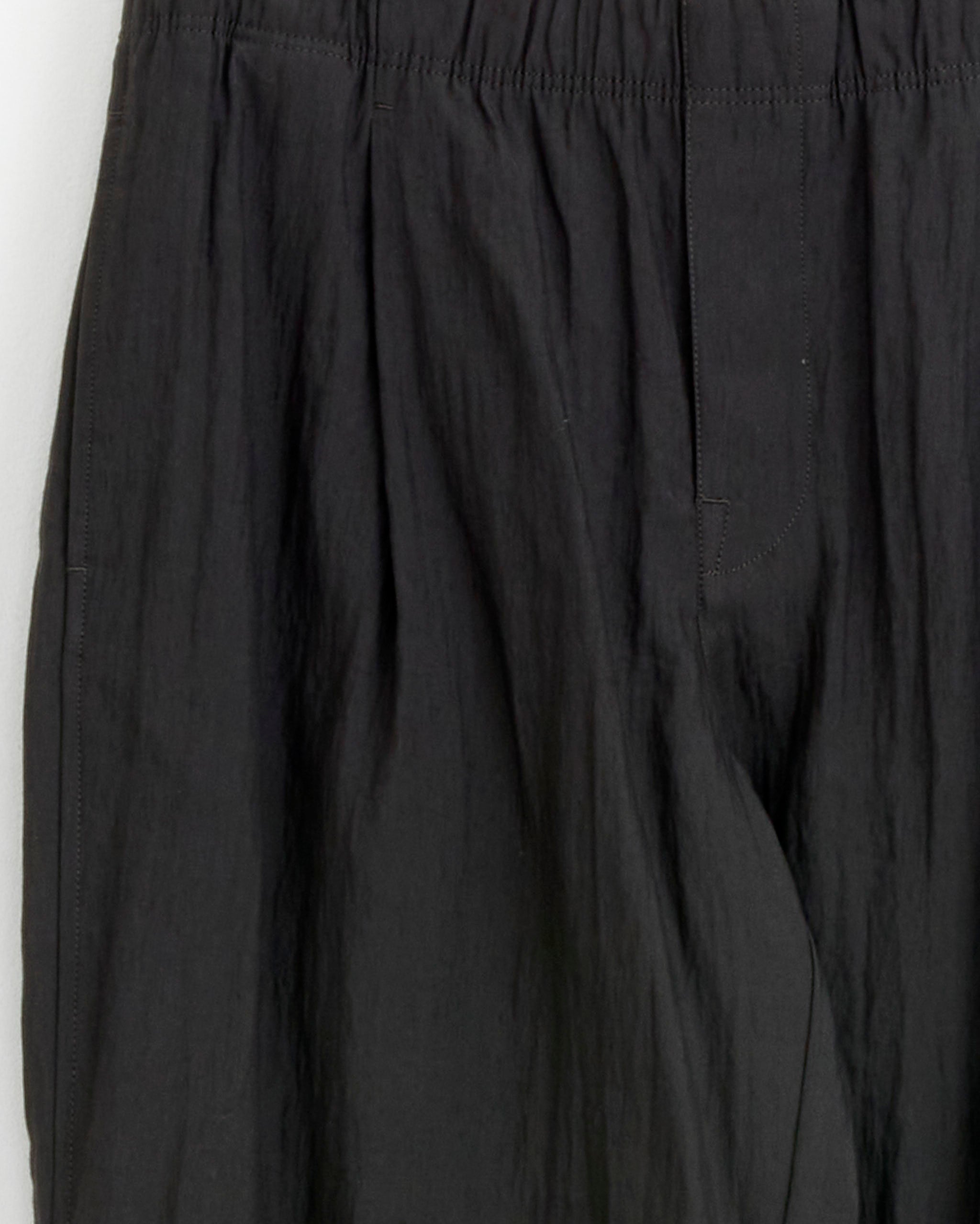 Leisure Trouser in Soot Black