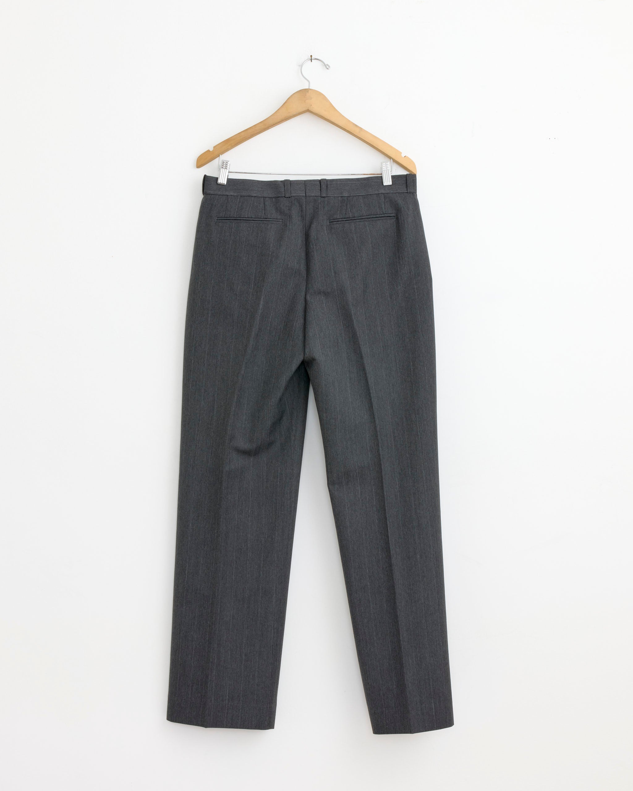 Slack Trouser in Shark Pinstripe