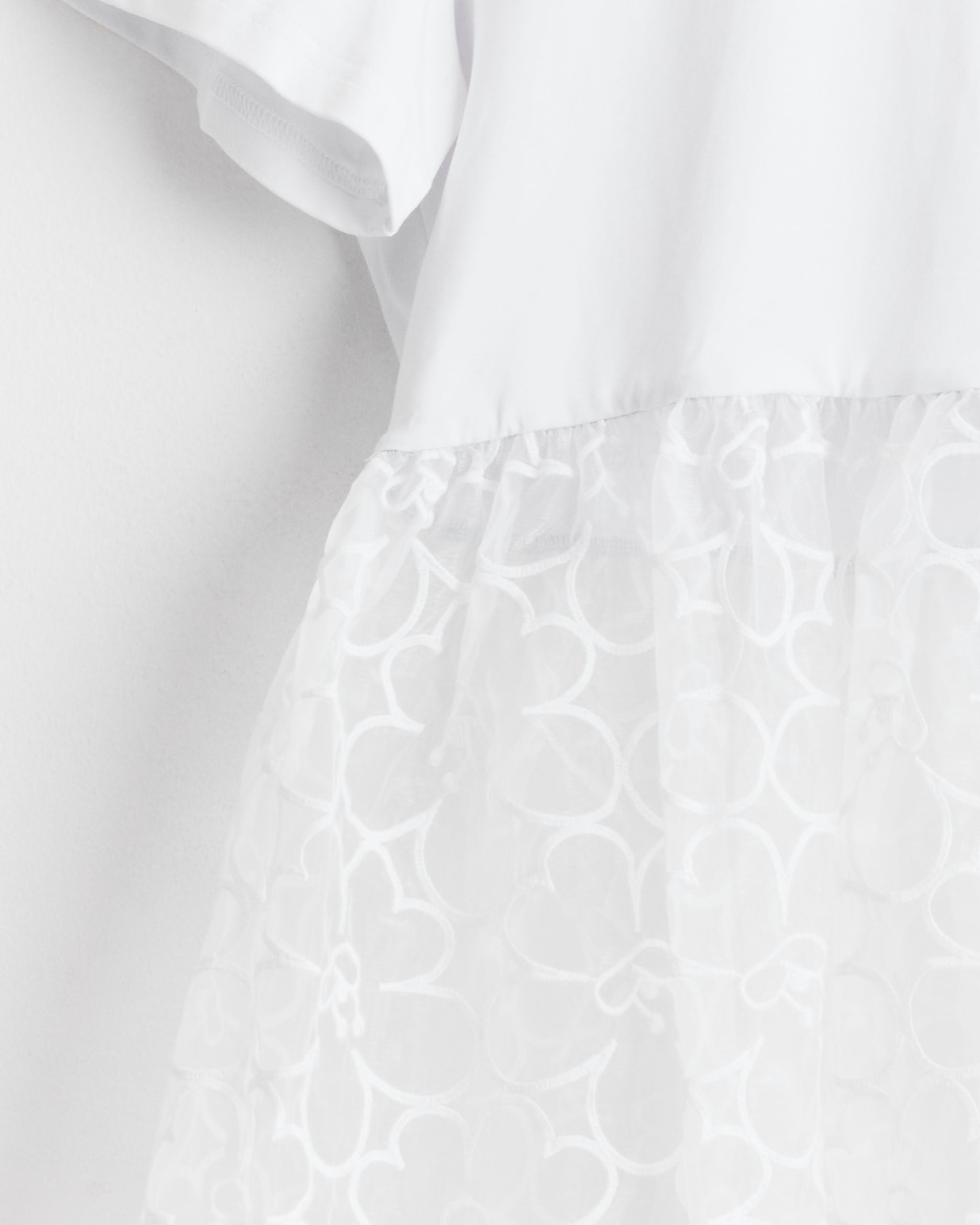 Cecilie Bahnsen Connie T-Shirt White - White / S (277939)