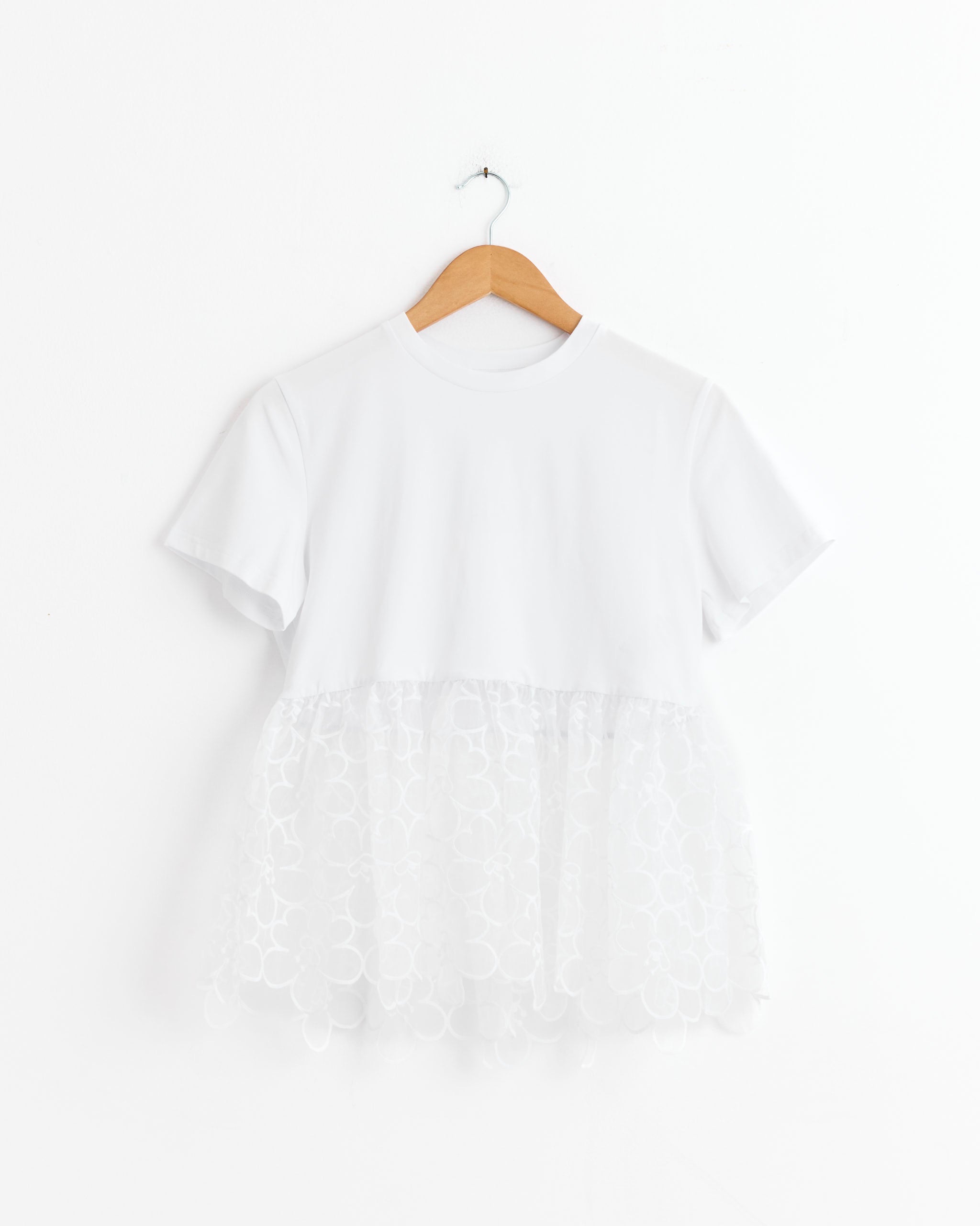 Cecilie Bahnsen Connie T-Shirt White - White / S (277939)