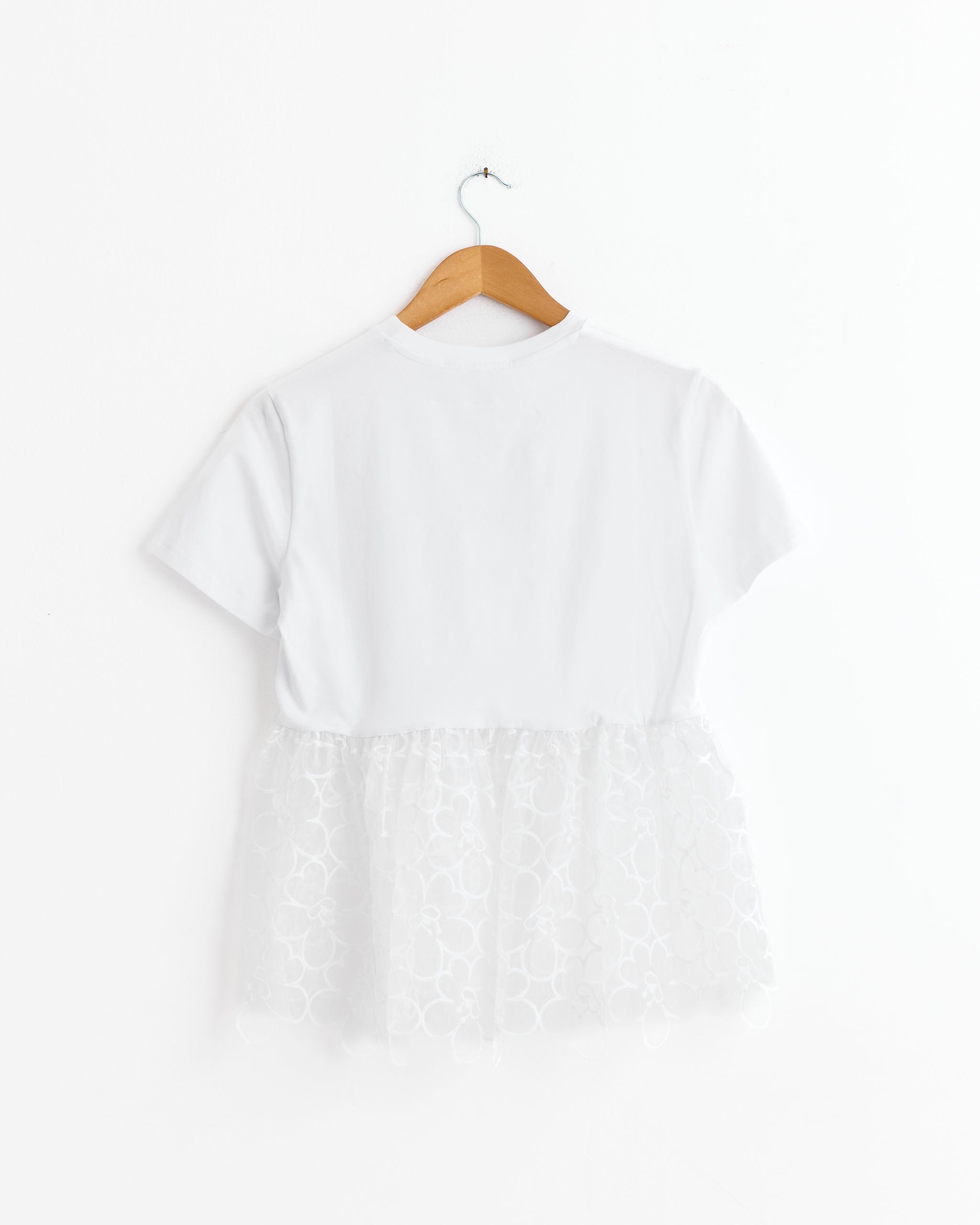 Cecilie Bahnsen Connie T-Shirt White - White / S (277939)