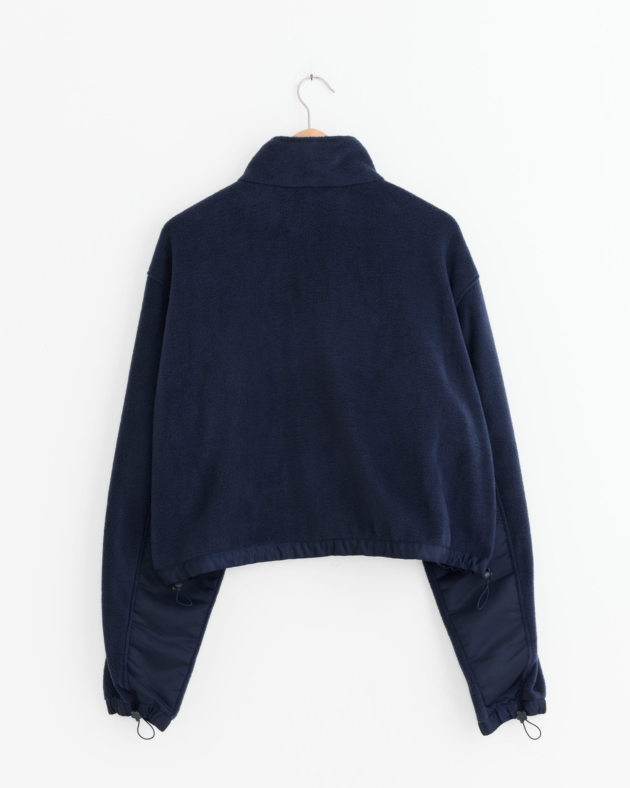 Cecilie Bahnsen Bastian Fleece Top Navy - Navy / UK8 (277945)