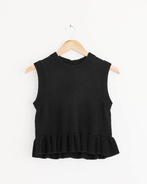 Billie Vest in Black