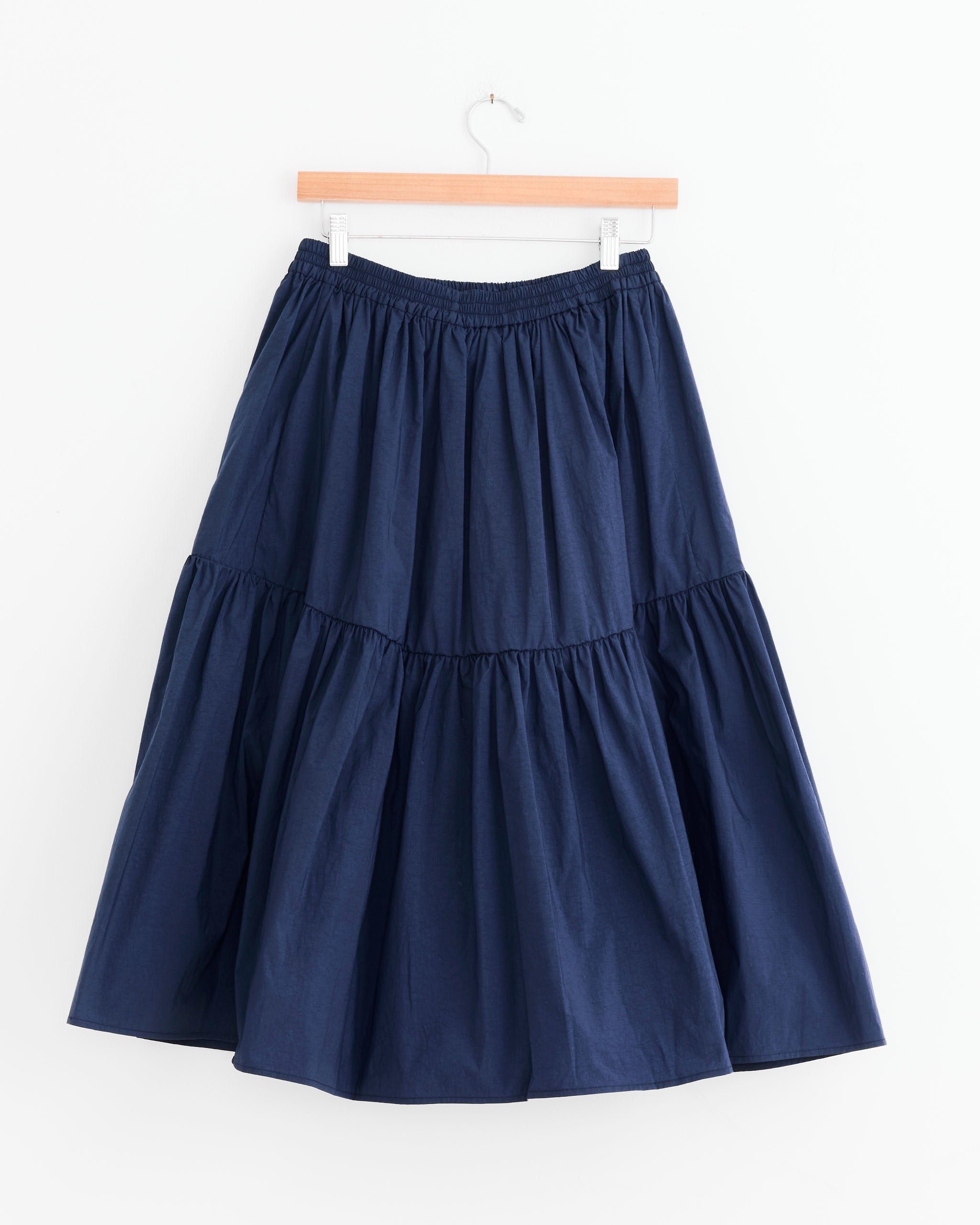 Cecilie Bahnsen Cai Skirt Navy - Navy / UK8 (277955)