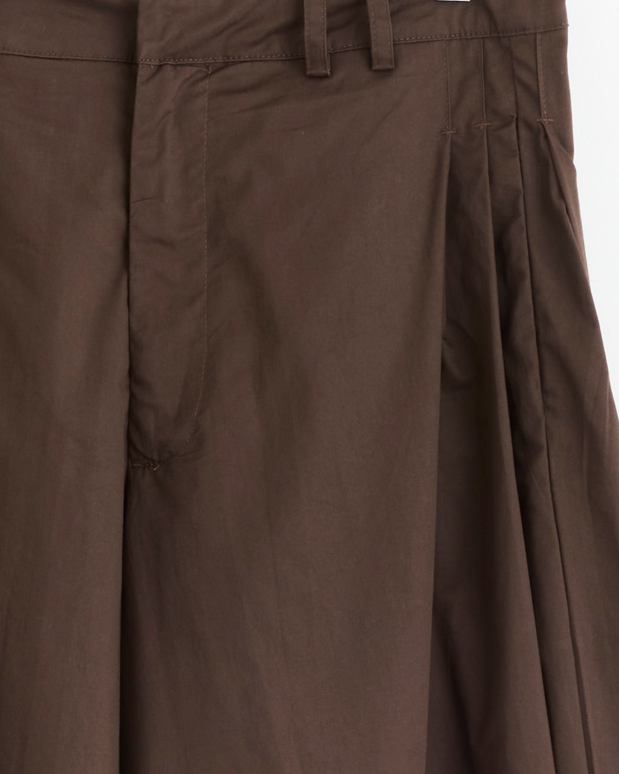 Deiji Studios Tab Pant Dark Brown - Dark Brown / S (278024)