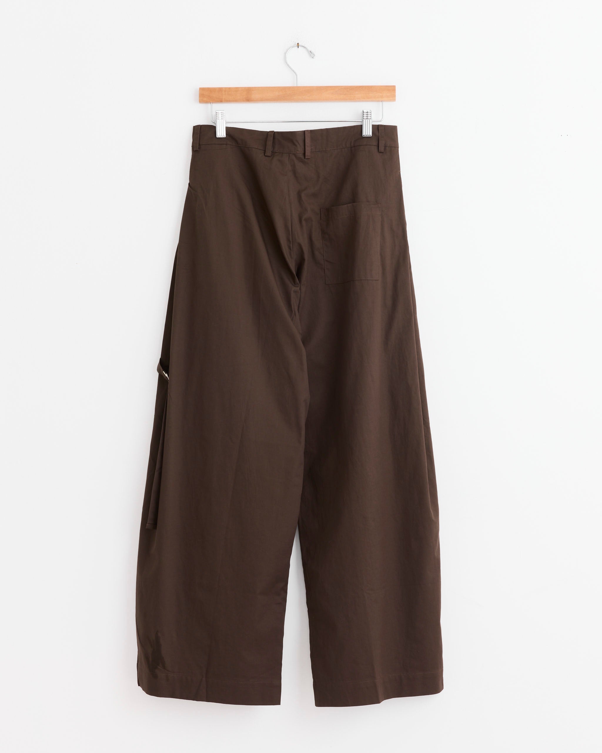 Deiji Studios Tab Pant Dark Brown - Dark Brown / S (278024)
