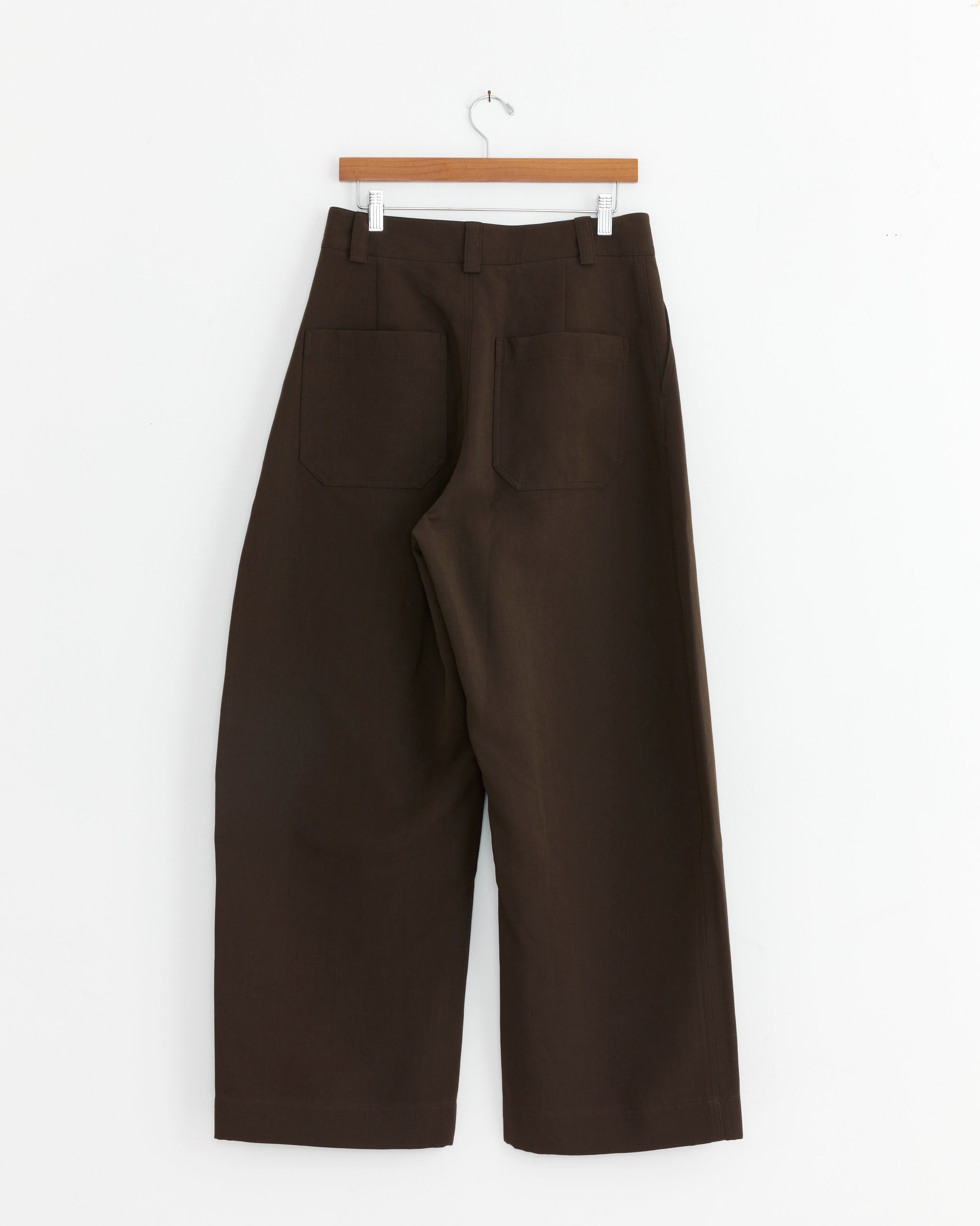 Studio Nicholson Levy Pant - Peat / M (278074)