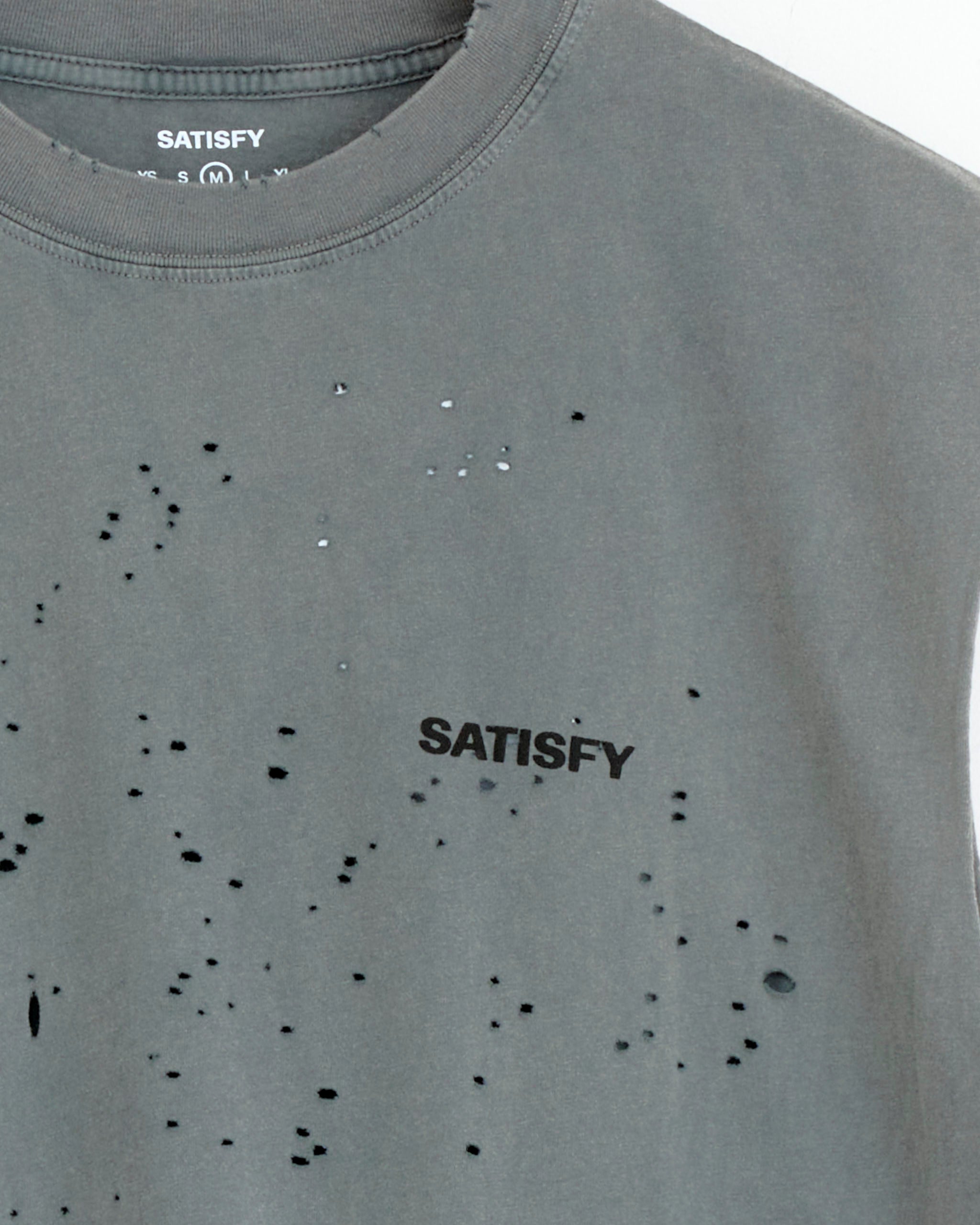 MothTech Muscle Tee in Faded Black