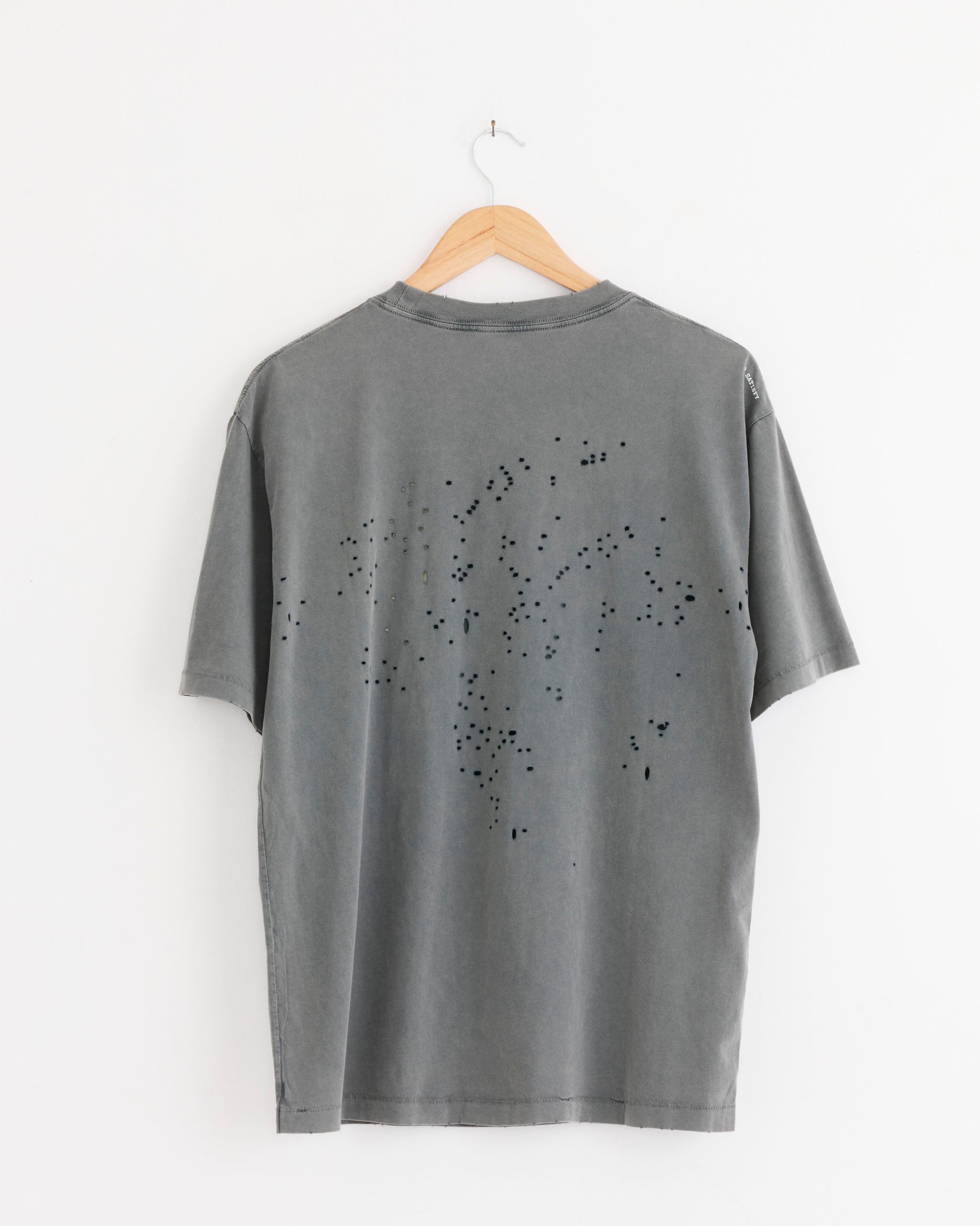 Satisfy Running MothTech T-Shirt - Faded Black / M (278112)