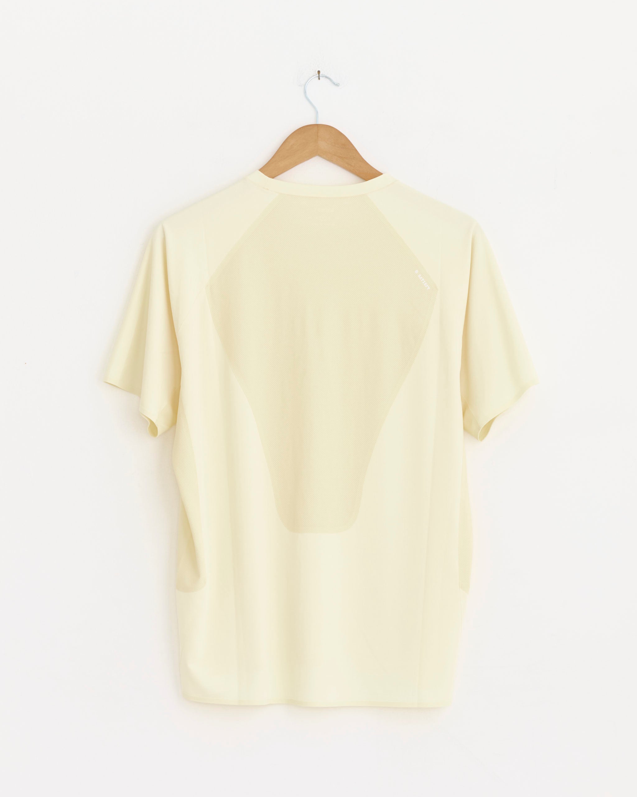Satisfy Running Auralite UV T-Shirt - Transparent Yellow / M (278120)