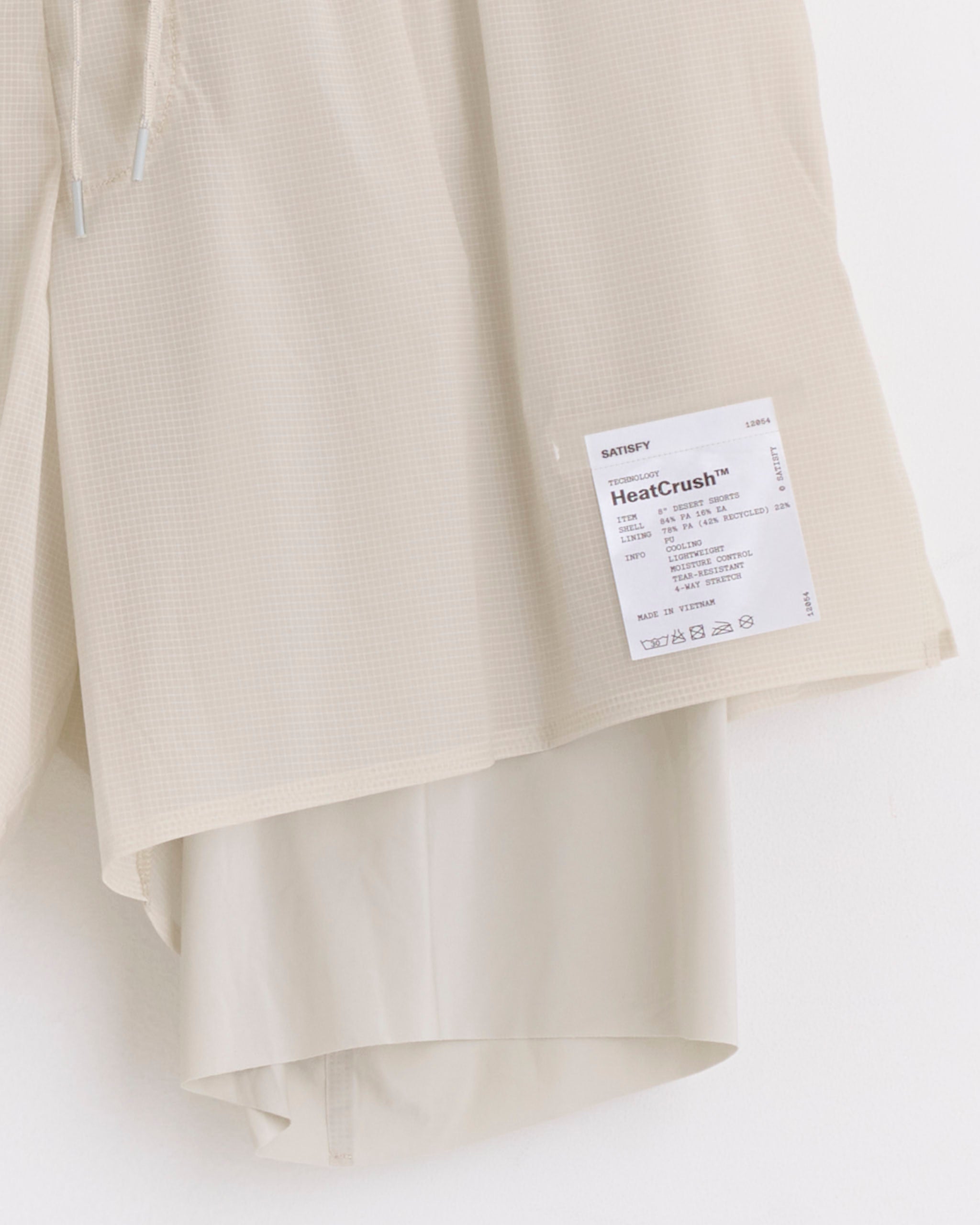 Satisfy Running HeatCrush 8 Desert Short - Moonstruck / M (278140)