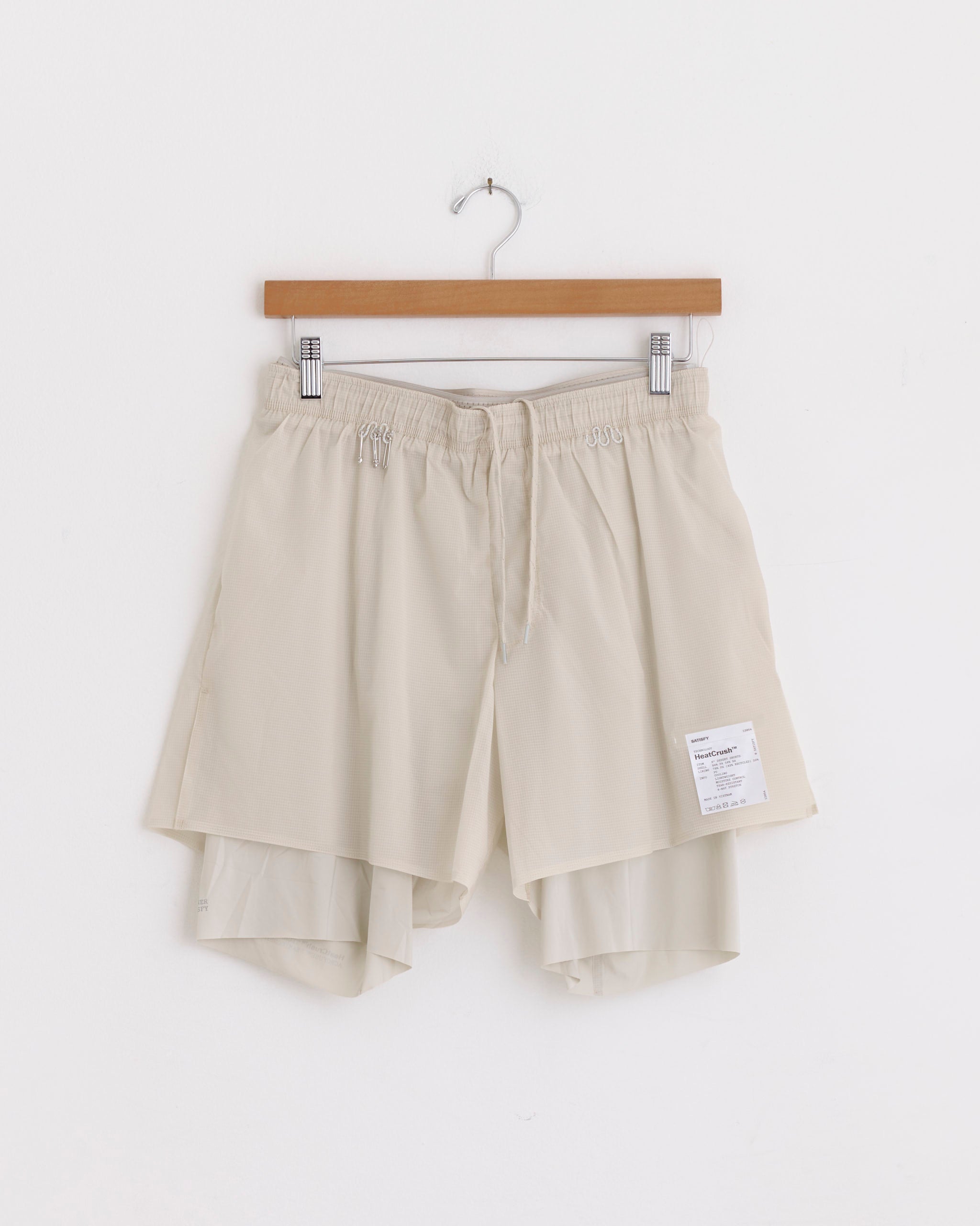 Satisfy Running HeatCrush 8 Desert Short - Moonstruck / M (278140)