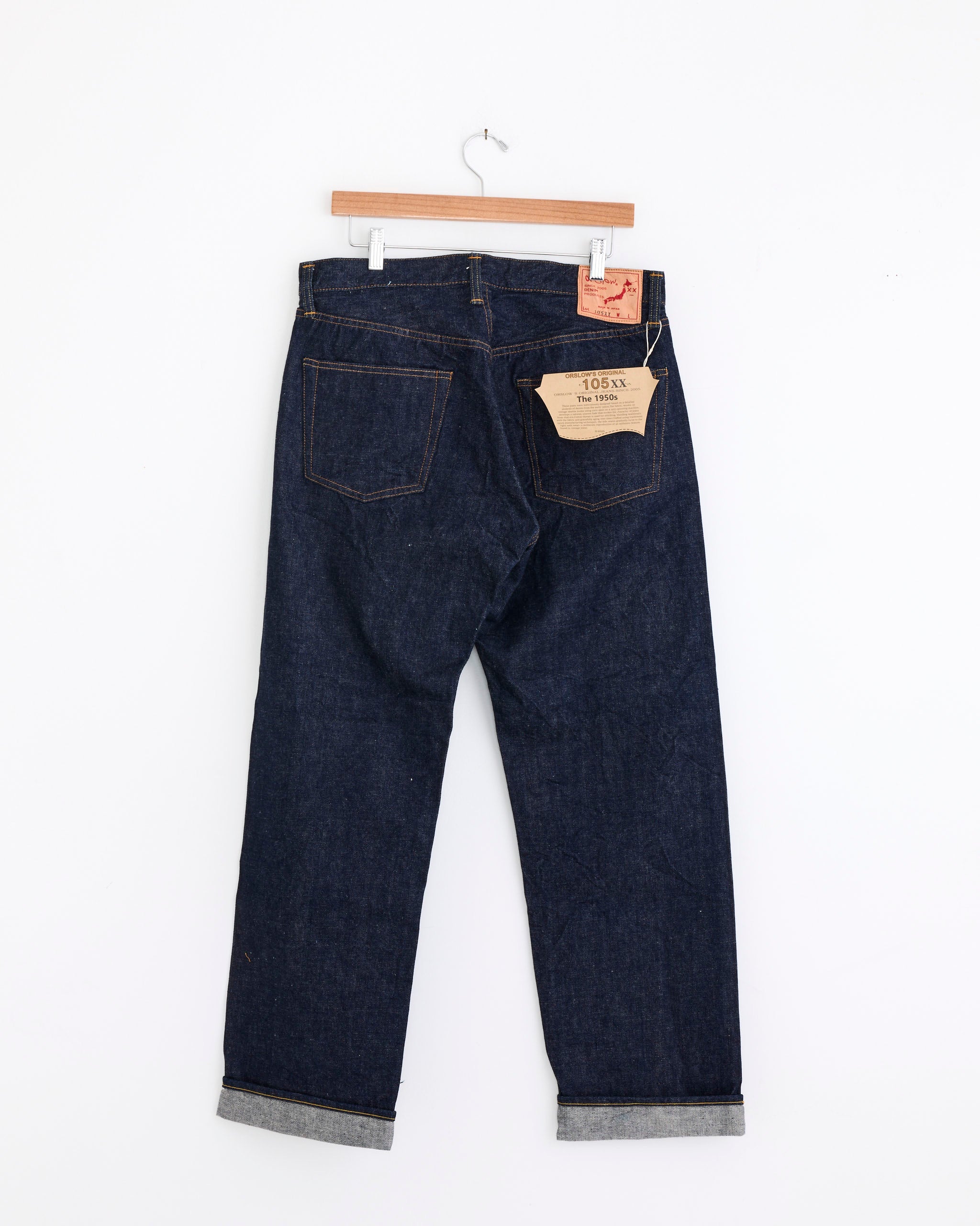 105xx 1950's Selvedge Denim Pant in One Wash
