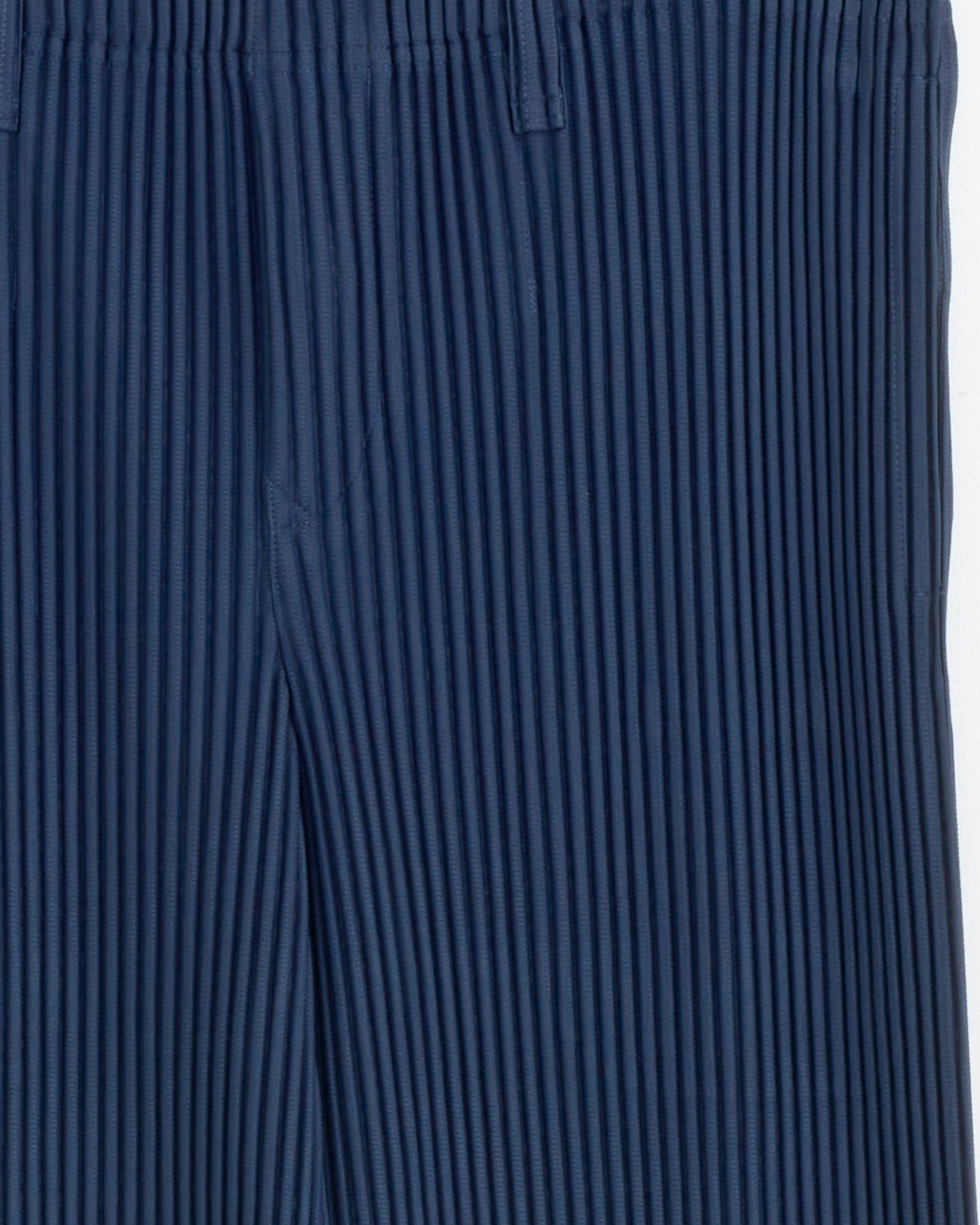 Tailored Pleats 1 Pant in Manarola Boat Navy