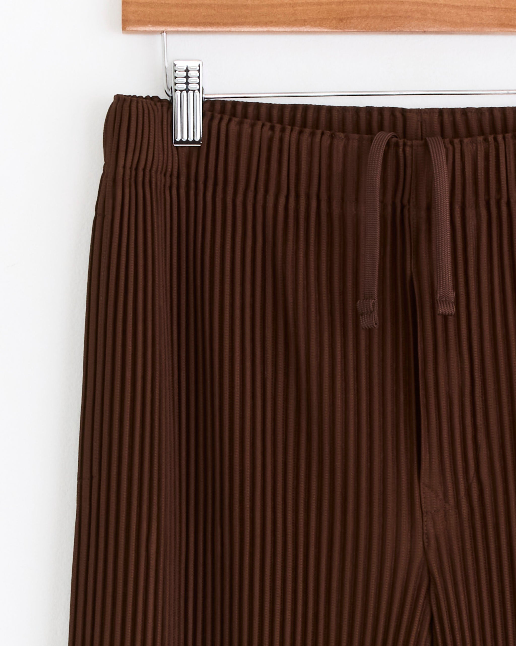 MC Pleats 2 Pant in Anchor Brown