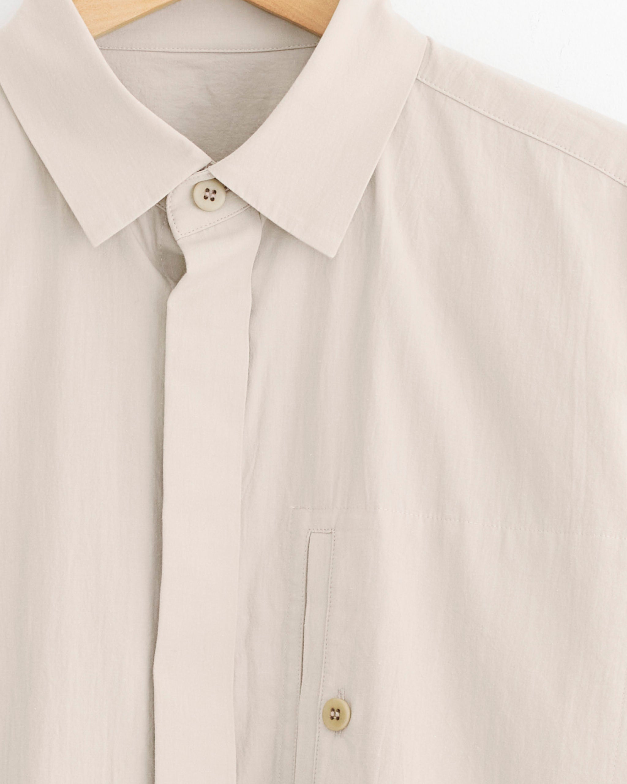 IM MENS ISSEY MIYAKE White Shirt Light Beige - Light Beige / 3 (278312)