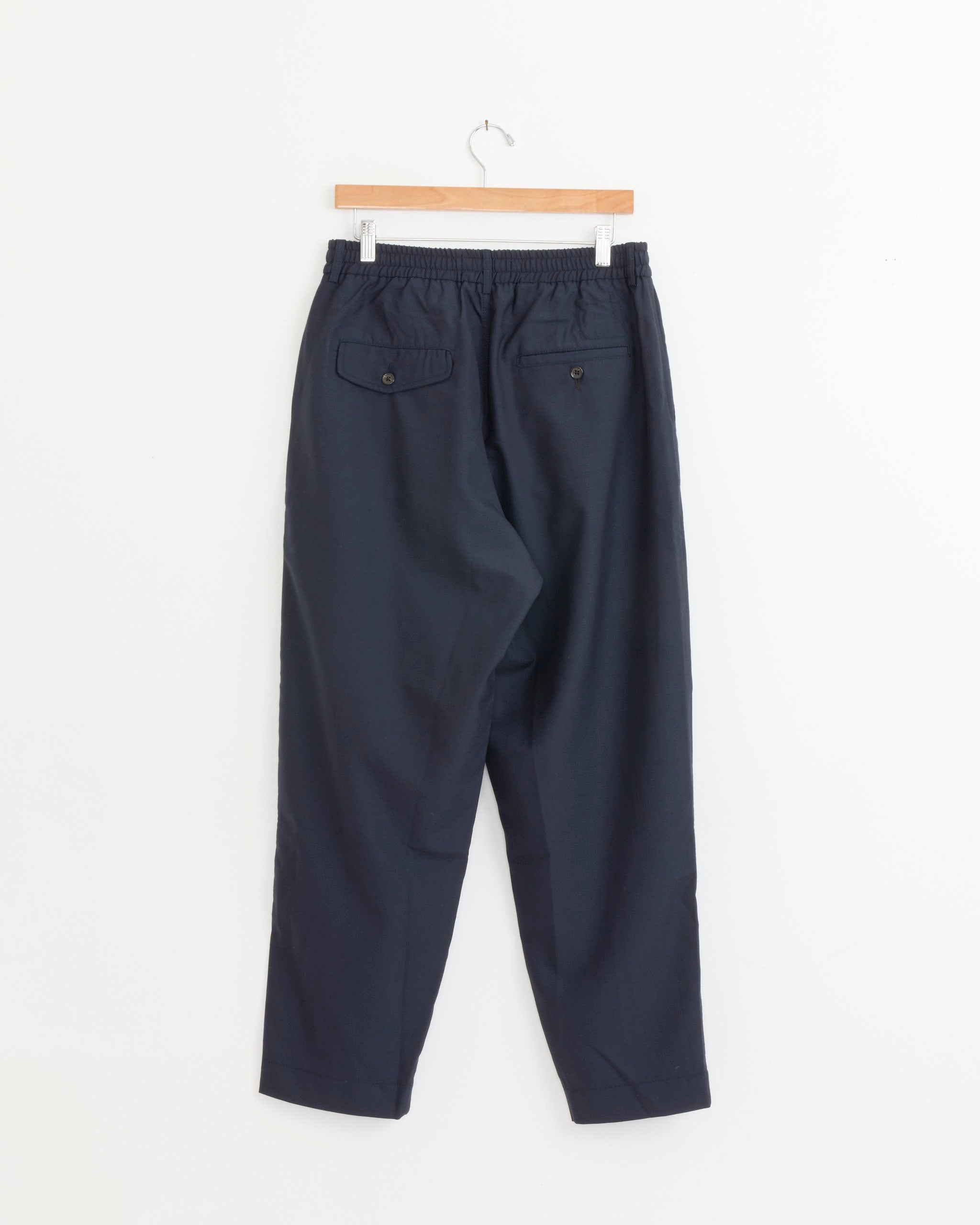 Universal Works Pleated Track Pant - Navy / 32 (278395)
