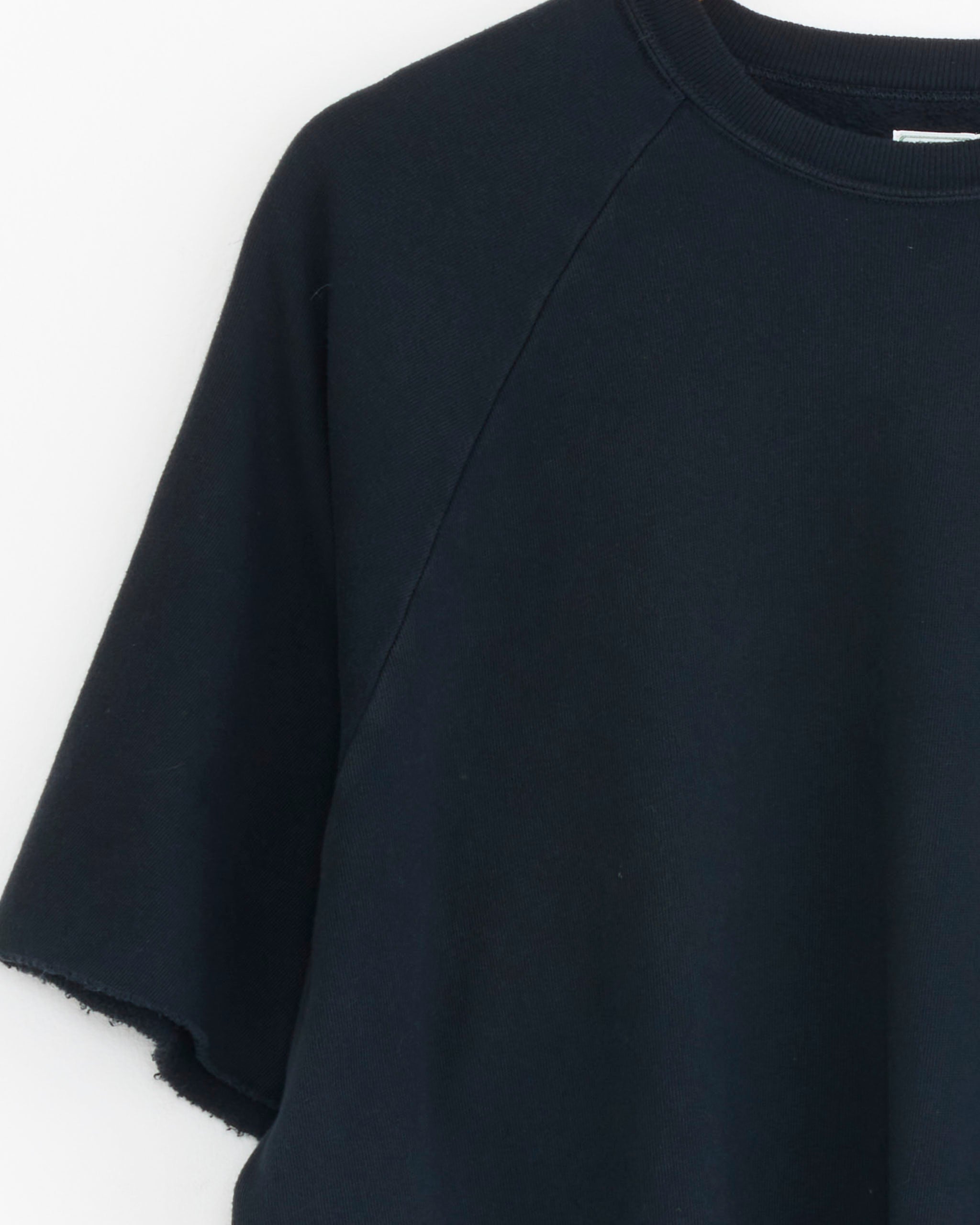 トップス A.PRESSE Vintage Light Weight Sweatshirt Vintage-Style Light Weight Sweatshirt in Black