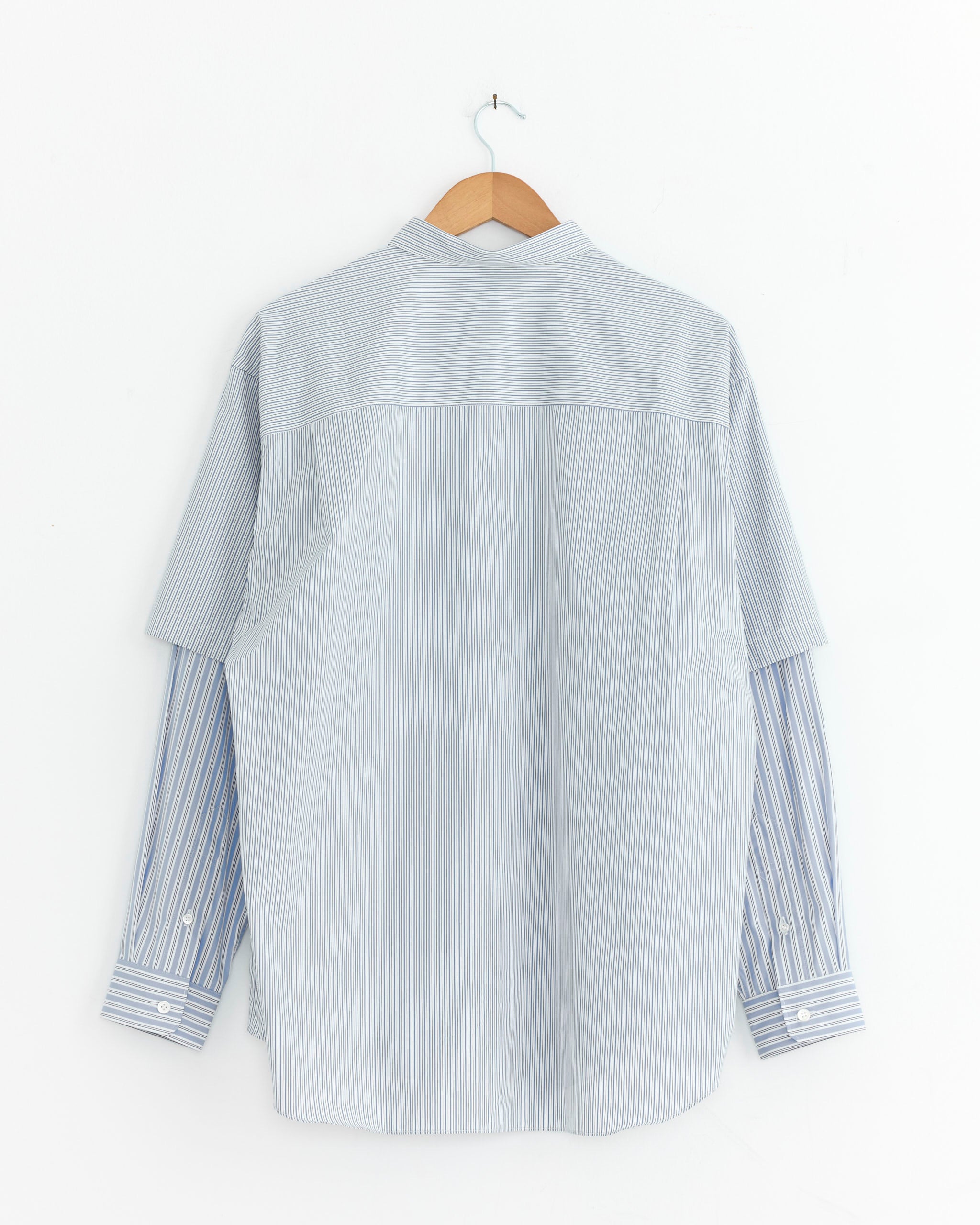 Comme Des Garçons Homme 007 Shirt - White/Navy / M (278540)
