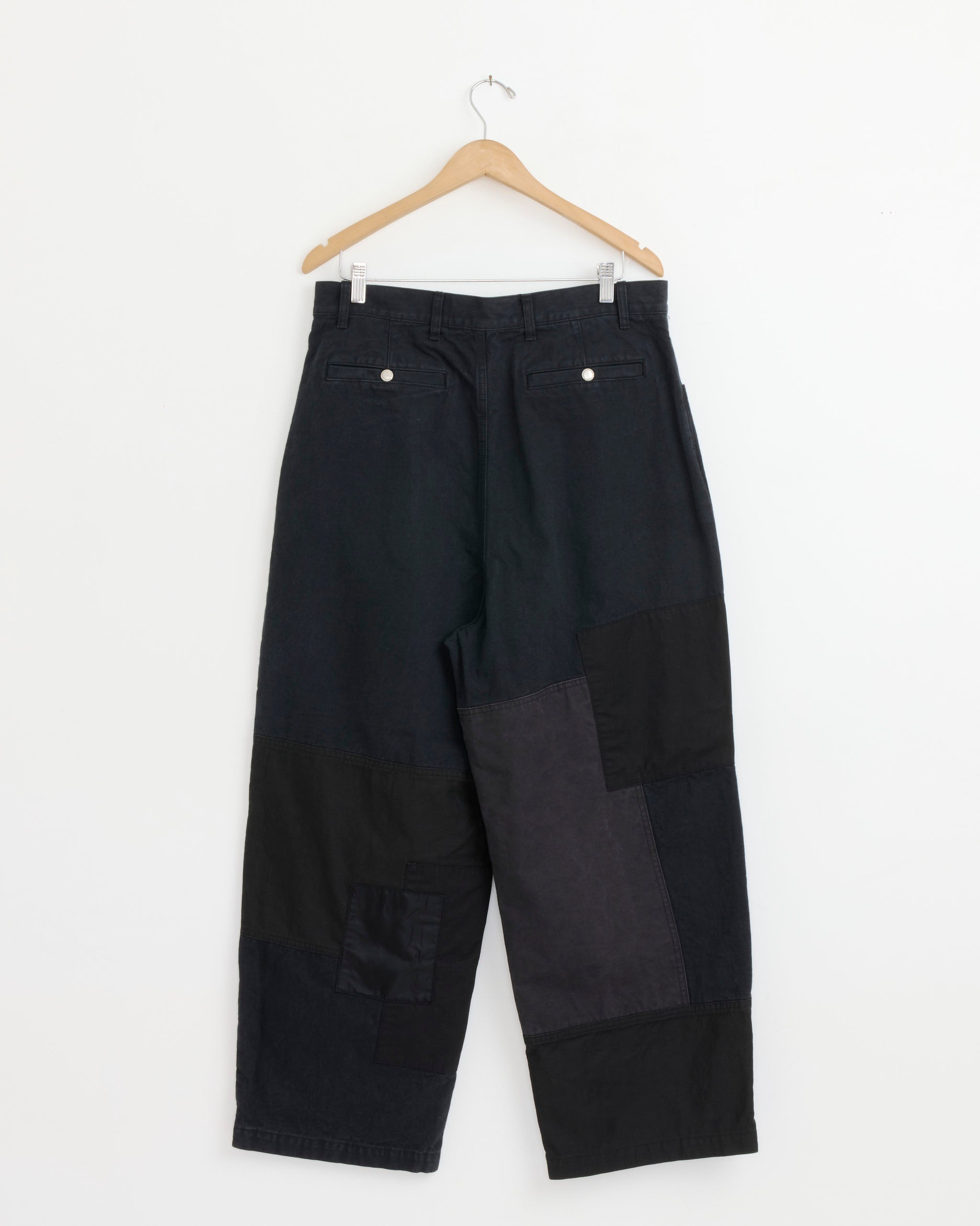 Comme Des Garçons Homme 024 Pant - Black Mix / M (278556)