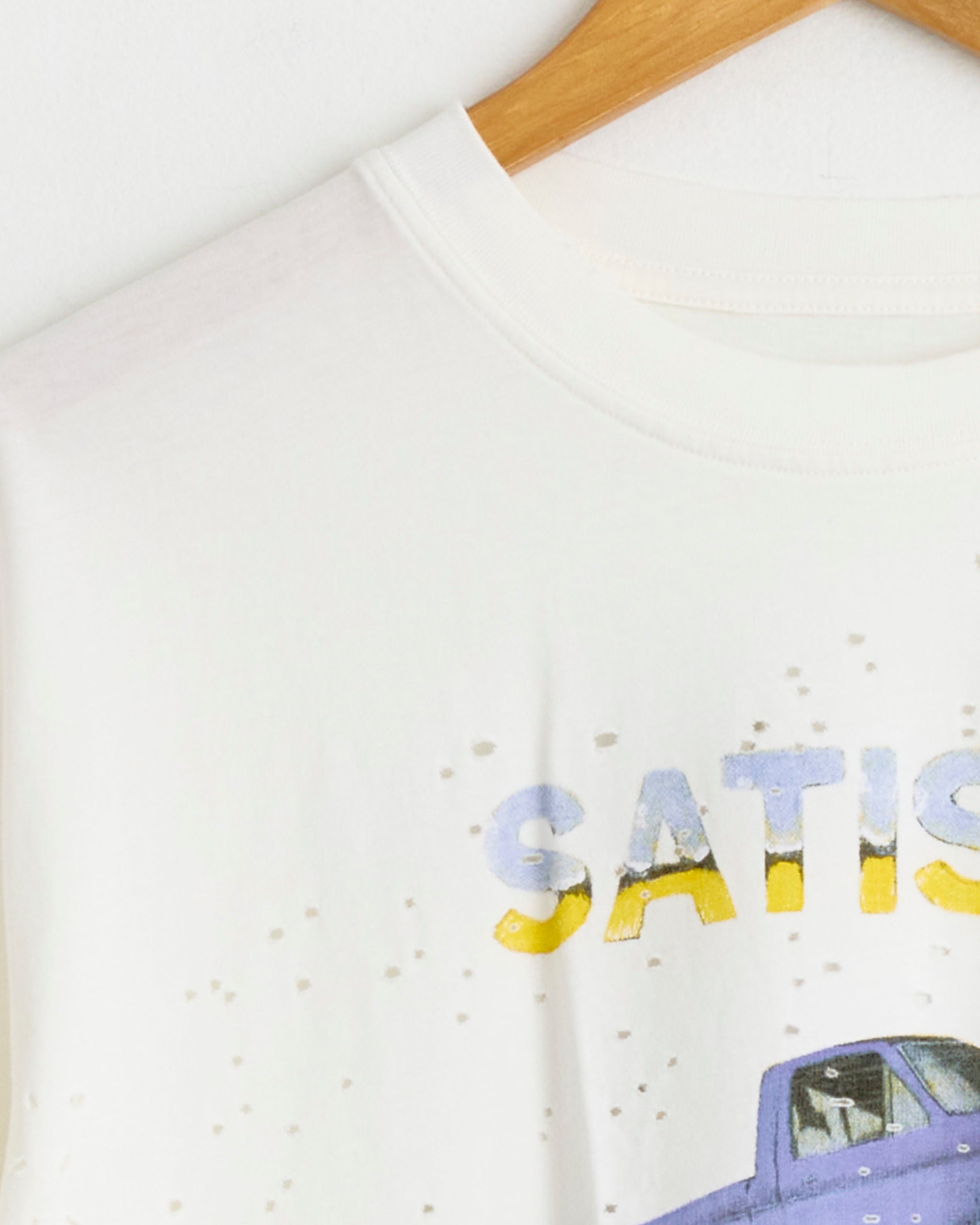 Satisfy Running MothTech T-Shirt - Off White / XS (278594)