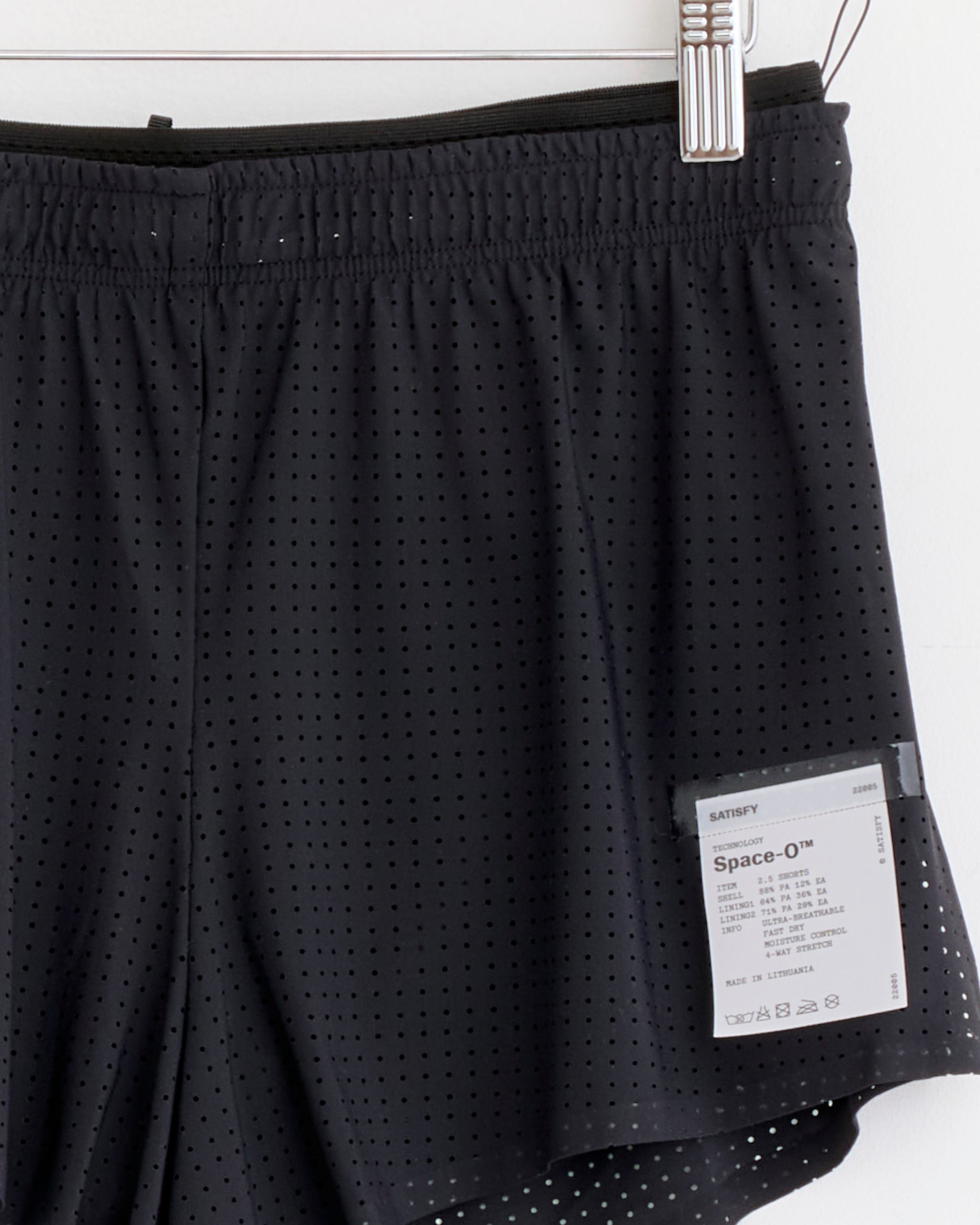 Satisfy Running Space-O 2.5 Short - Black / S (278607)