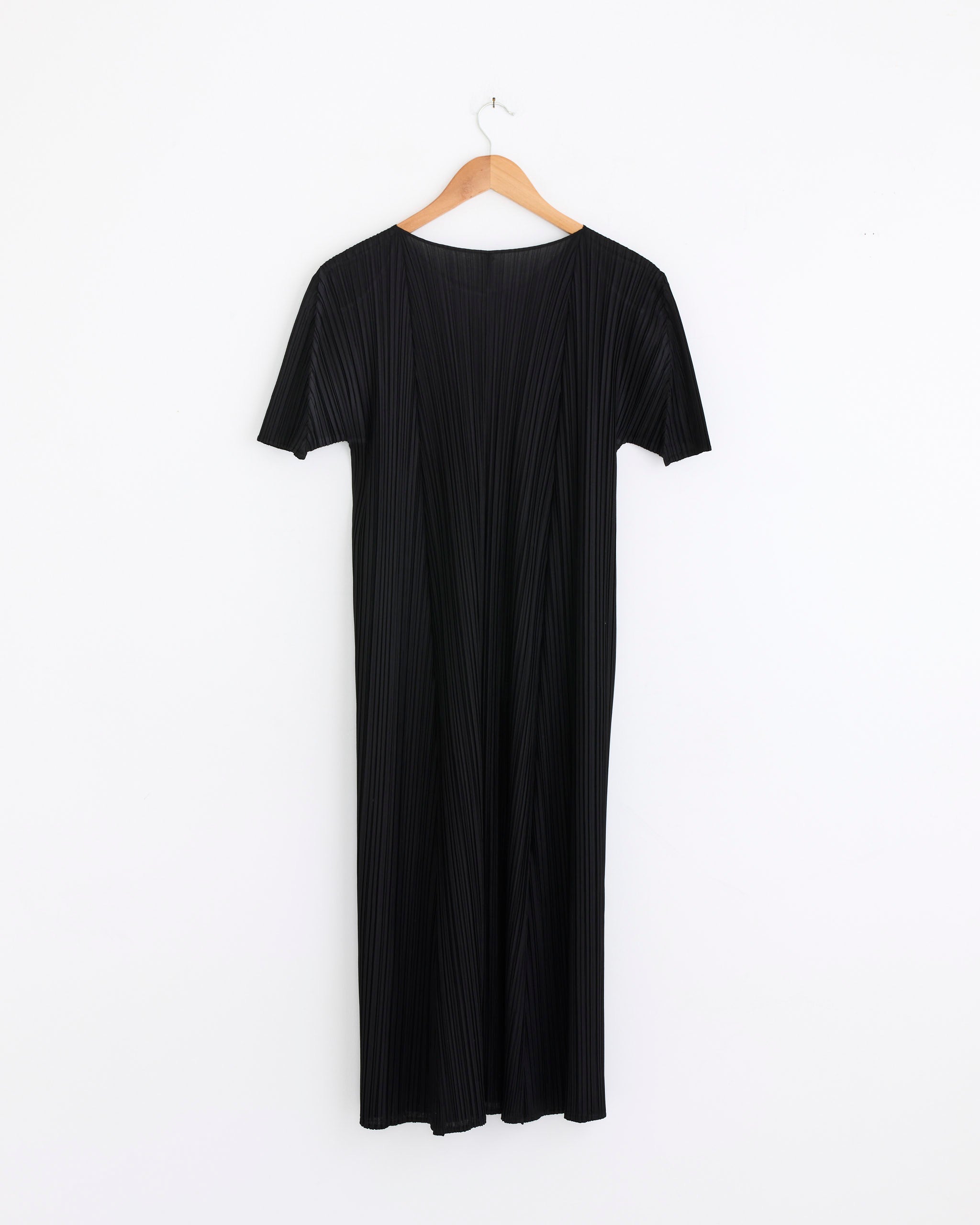 PLEATS PLEASE ISSEY MIYAKE me 黒　ワンピース Mellow Pleats Dress in Black