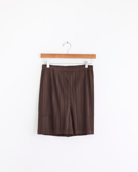 Loop Bottoms Short in Dark Brown