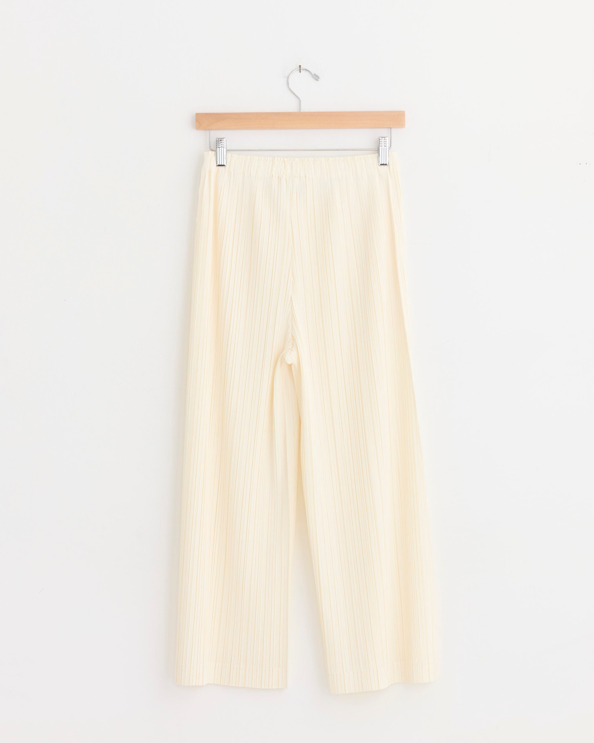 PLEATS PLEASE ISSEY MIYAKE Opaque Bottoms Pant - Off White / 3 (278686)