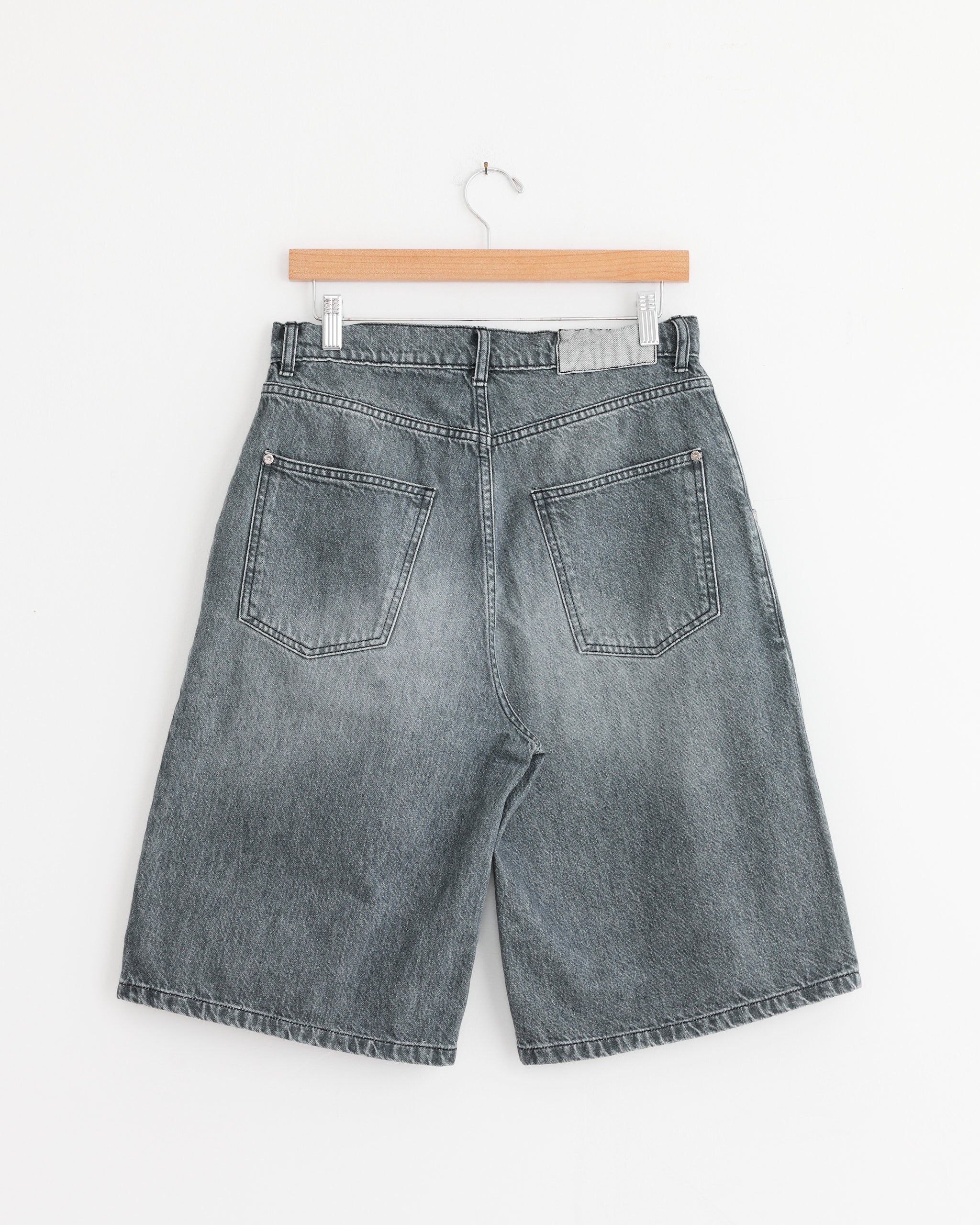mfpen Rivet Short Stonewashed Grey - Stonewashed Grey / S (278769)