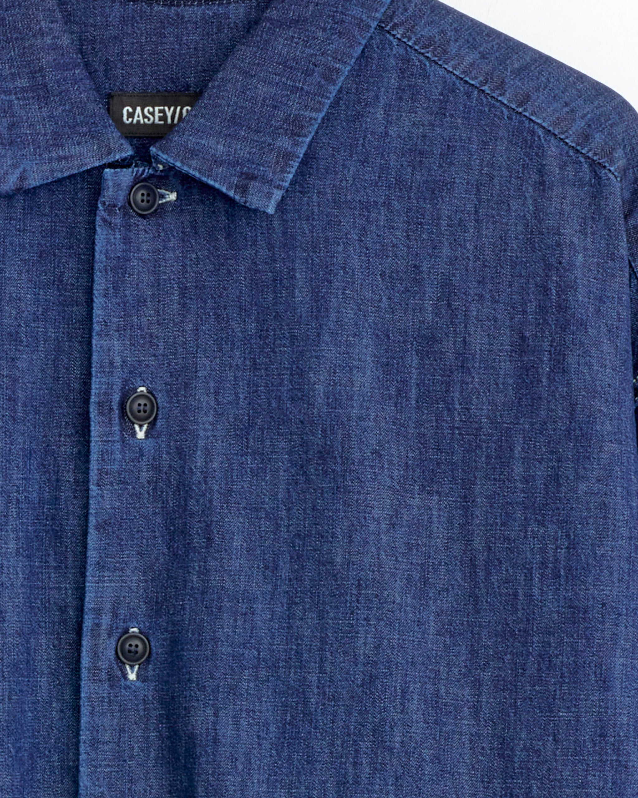 26SS CASEY CASEY EUDES DENIM SHIRT Mサイズ Eudes Denim Shirt in Indigo