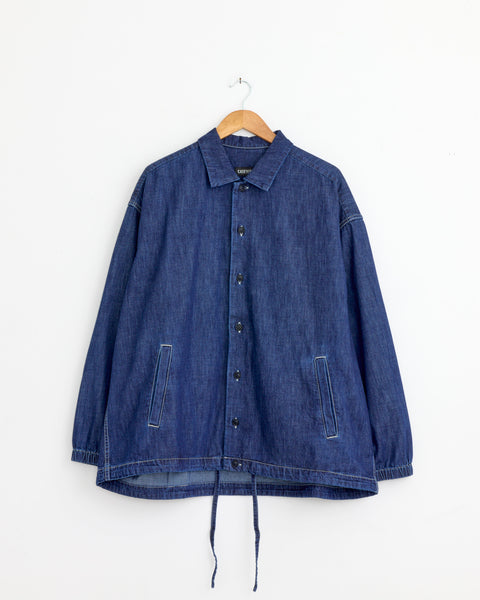 26SS CASEY CASEY EUDES DENIM SHIRT Lサイズ Eudes Denim Shirt in Indigo