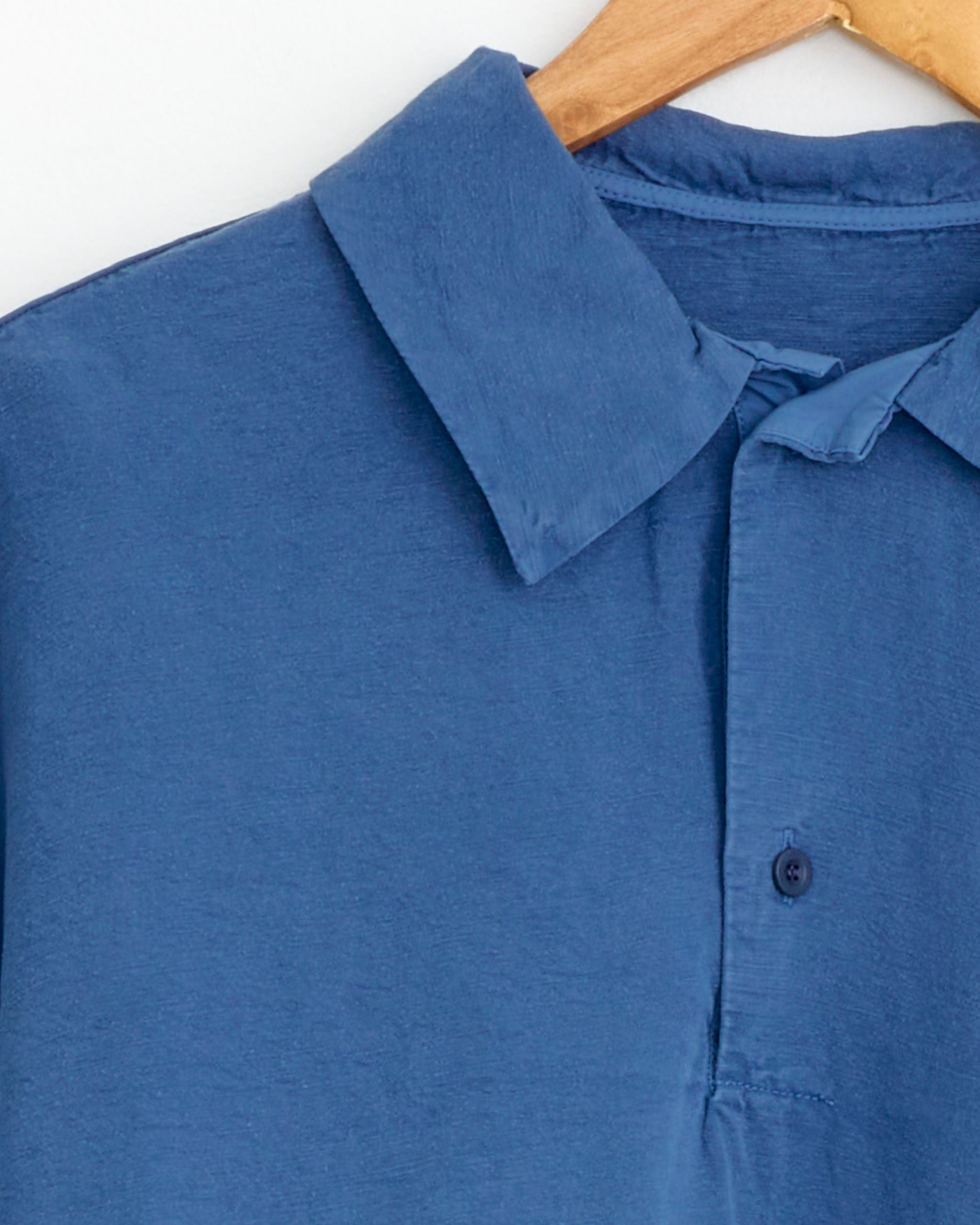 CASEY CASEY EQUEURE POLO ネイビー Equerre Polo in Blue
