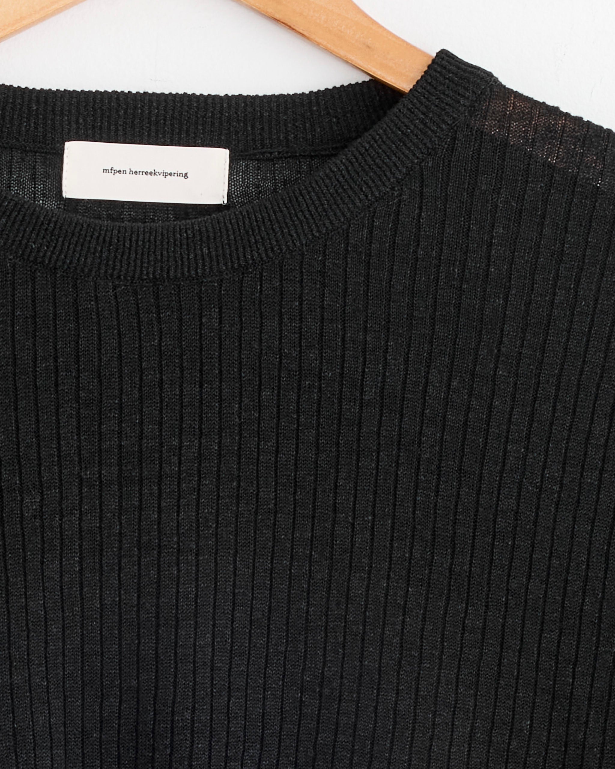 mfpen Companion Rib Jumper Black - Black / M (278881)