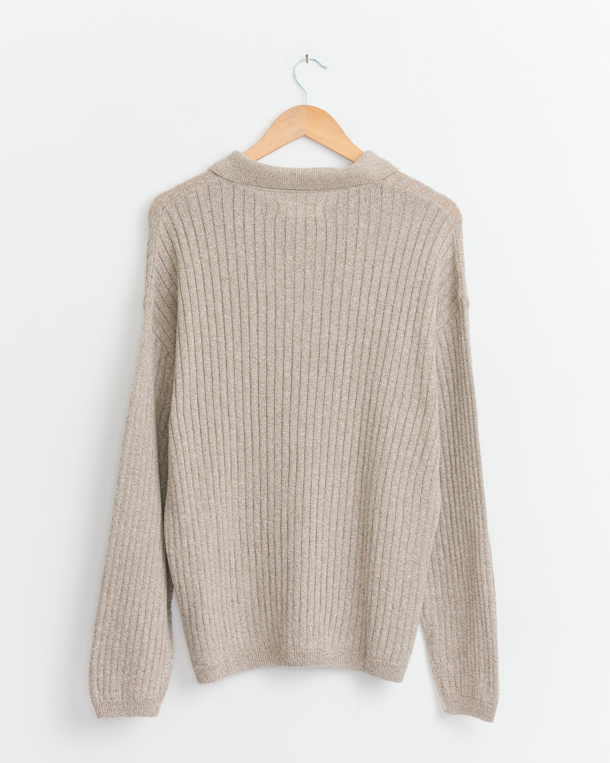 mfpen Digital Polo Knit - Oatmeal Grains / M (278897)