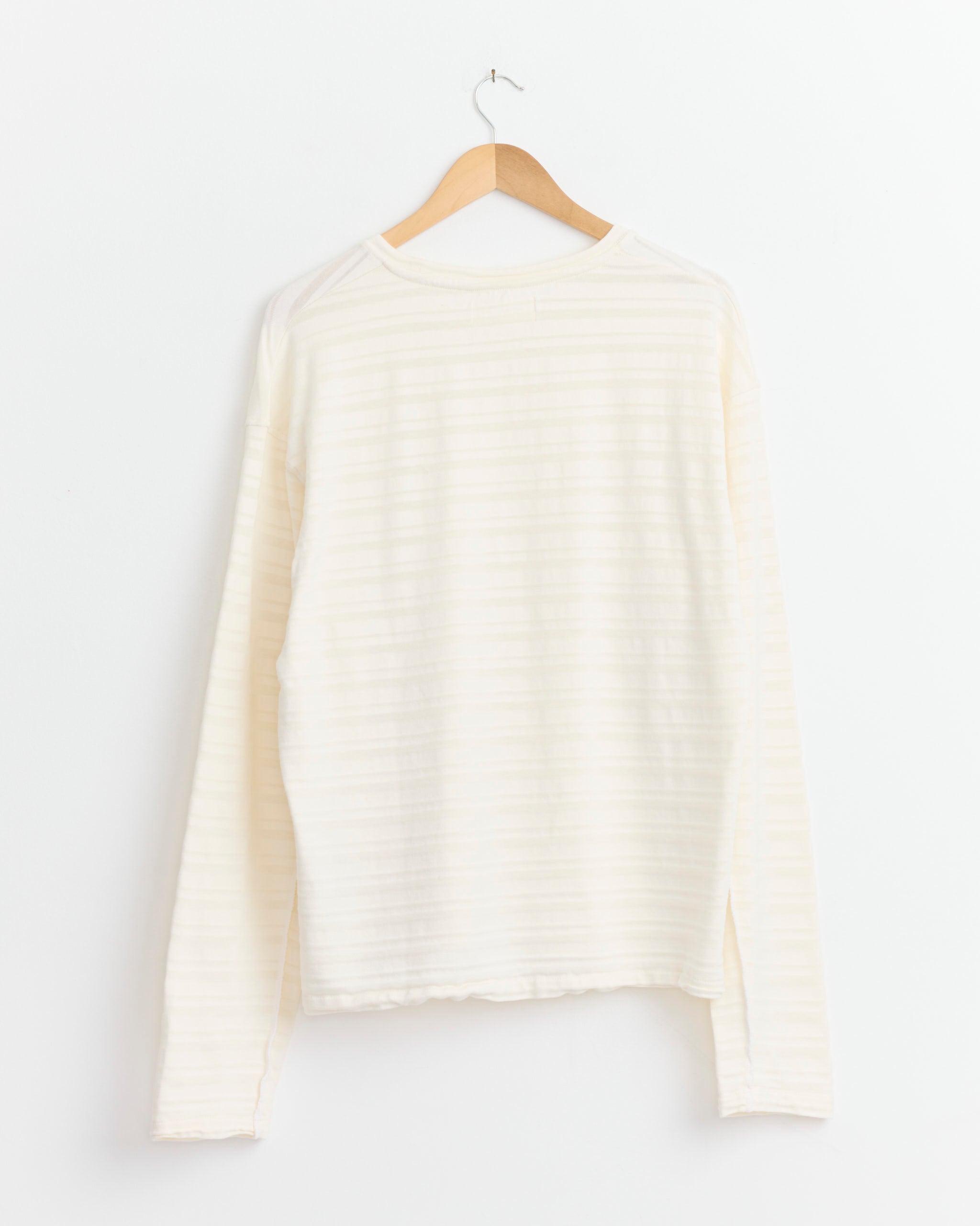 mfpen Round Neck Sweater - Off White Stripe / M (278923)