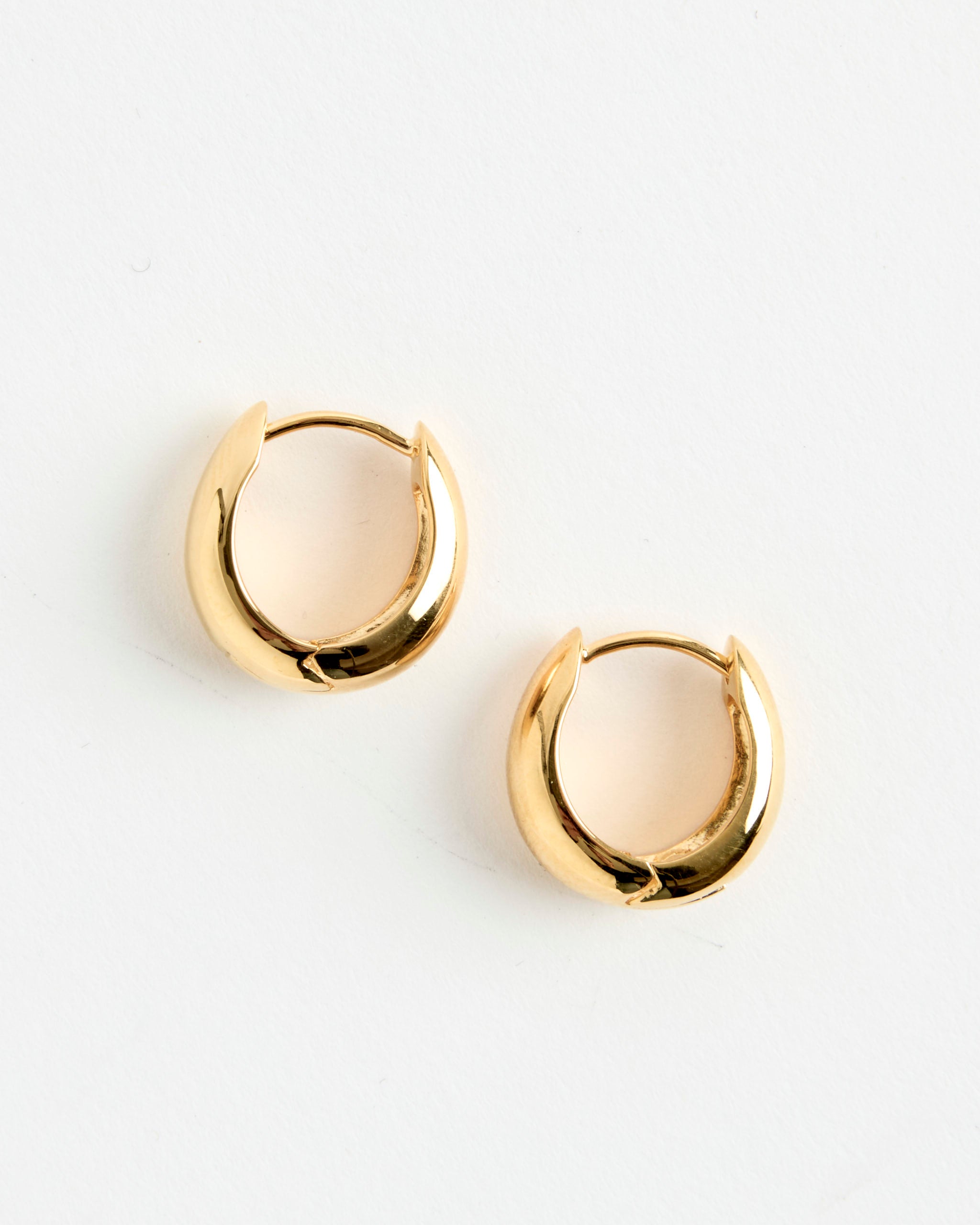 Sophie Buhai Slim Hinged Hoops - 18K Vermeil - OS - Default Title (278963)