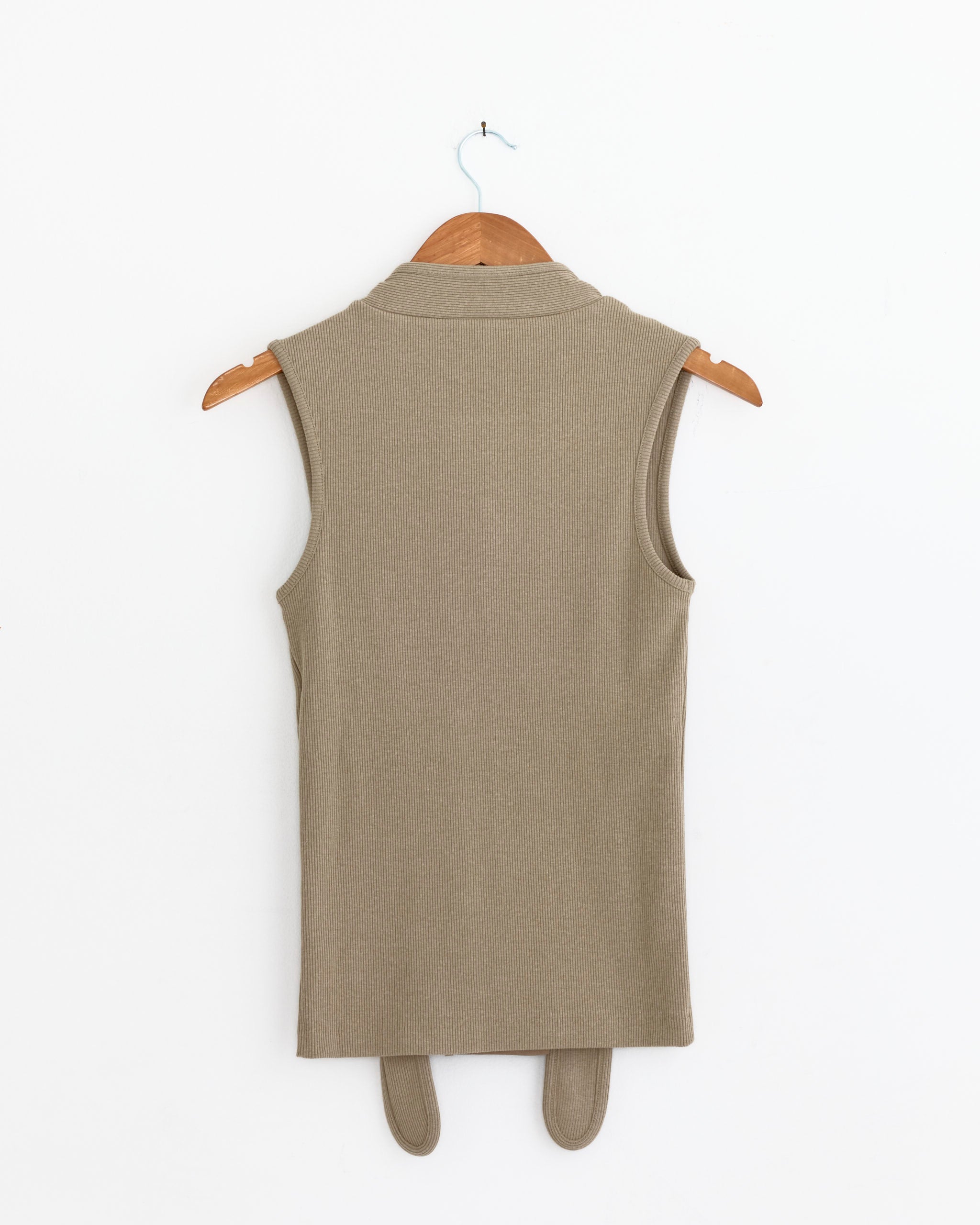 Lemaire Asymmetrical Fitted Top Sage - Sage / S (279001)