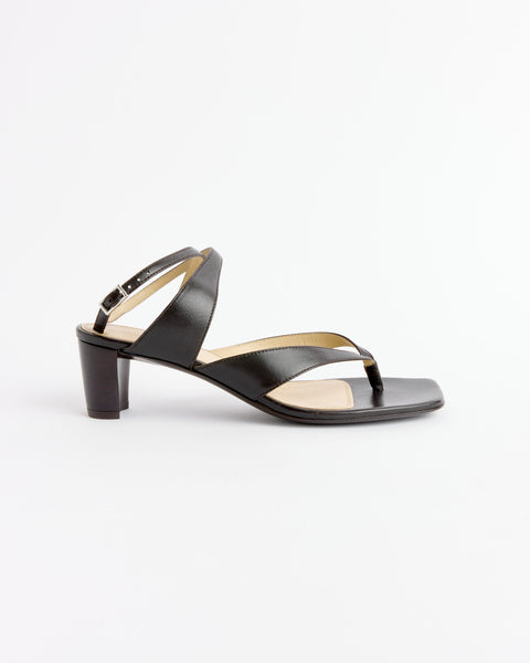 Tong Sandal 50 in Dark Chocolate