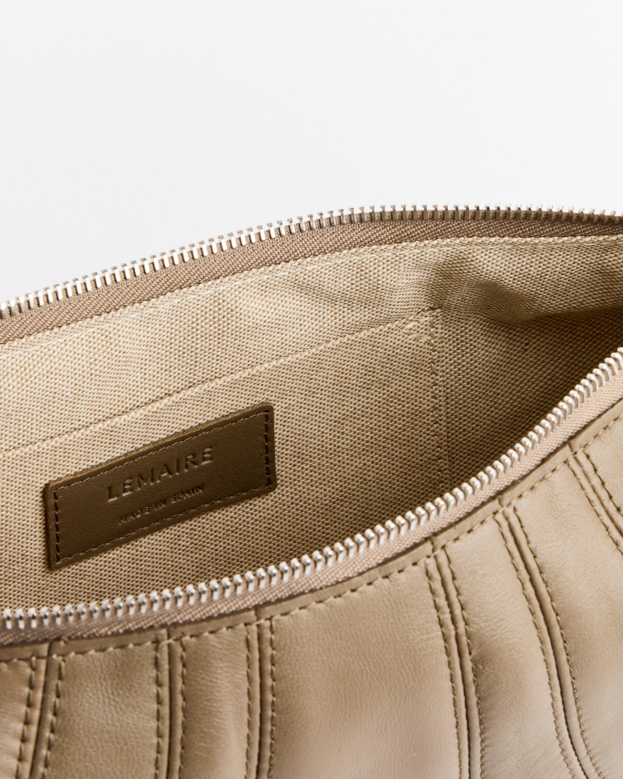 Lemaire Small Croissant Bag - Dark Khaki - OS - Default Title (279046)