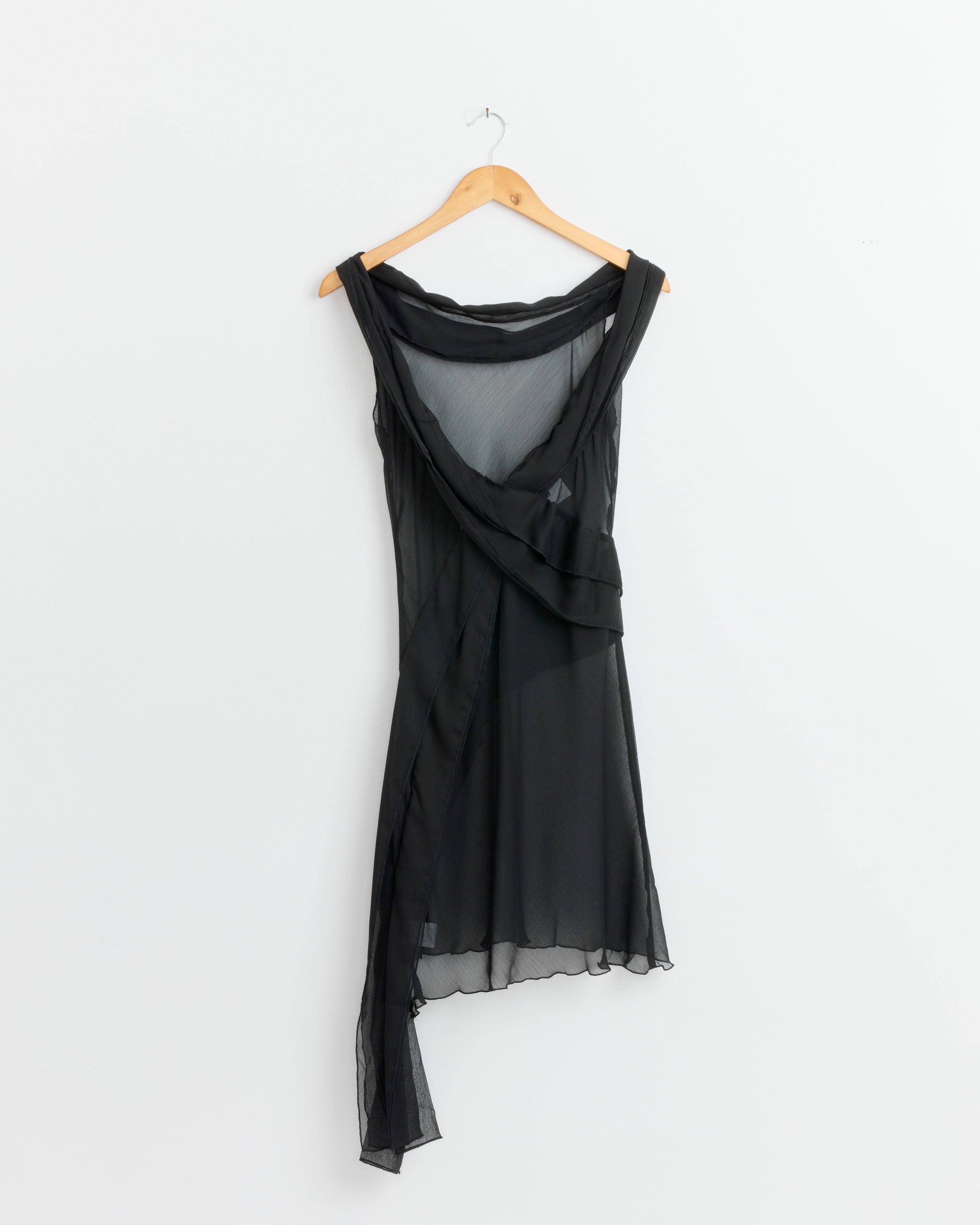 Boa Mini Dress in Black Boa Mini Dress in Black