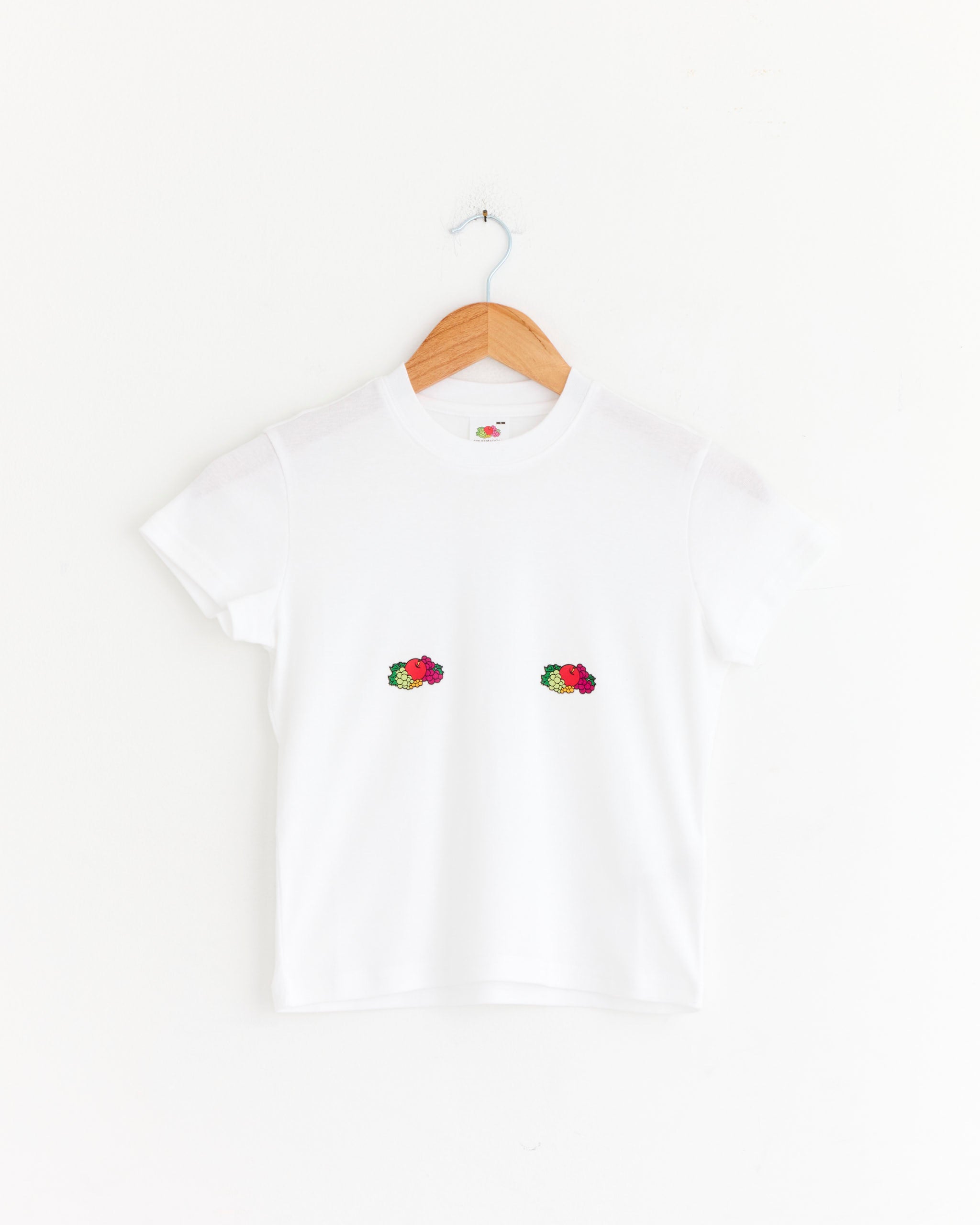 Hommegirls Baby Double Logo Tee White - White / S (279493)